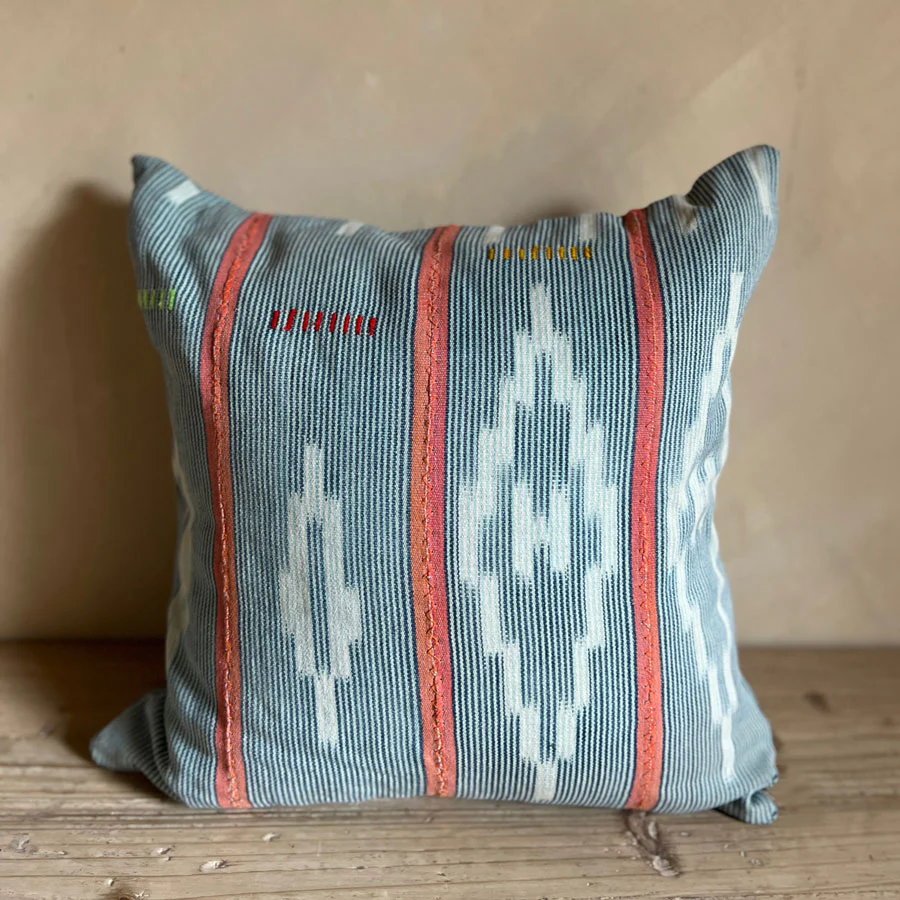 African Indigo Original Vintage Cushion - Image 5