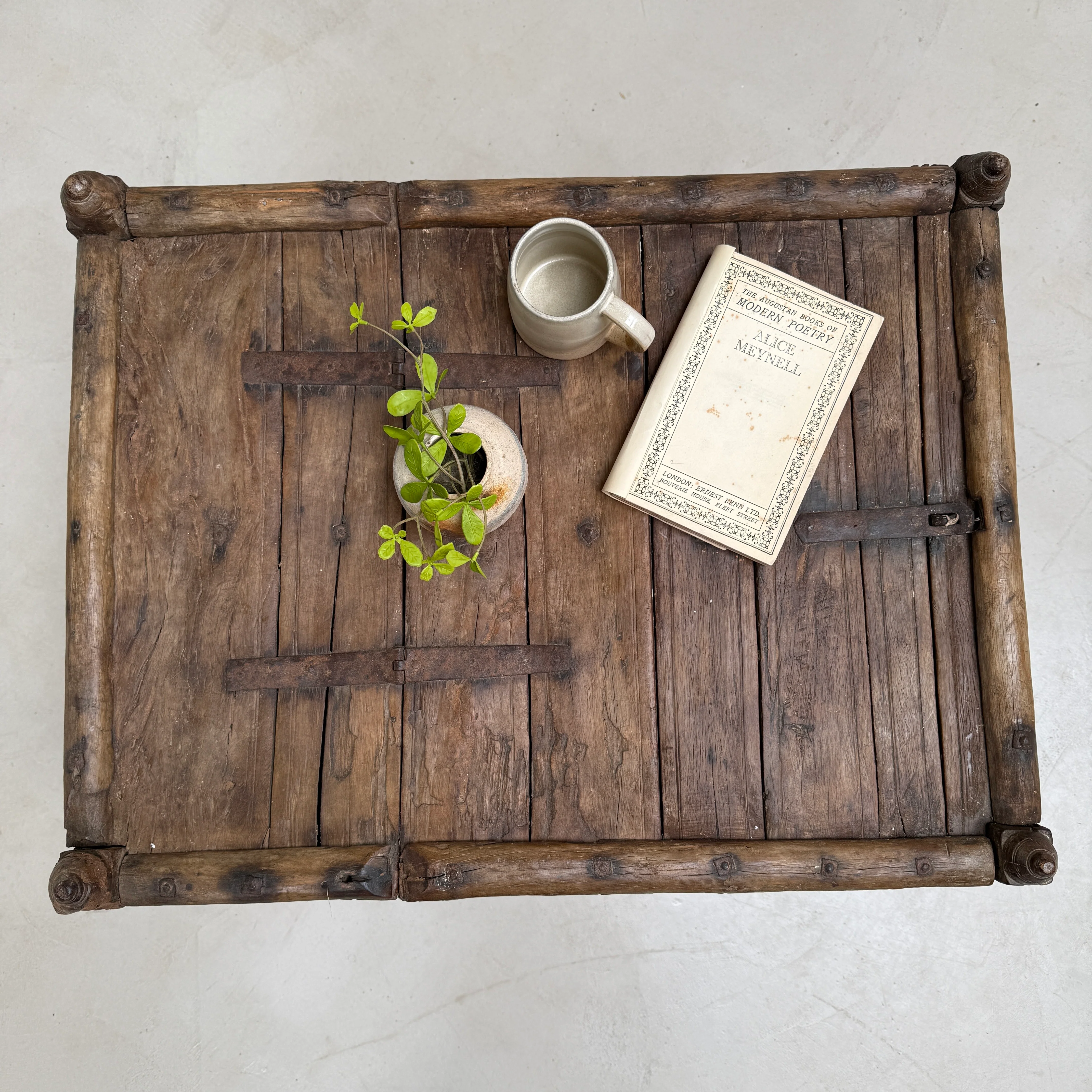 Ancient Wooden Merchants Chest | Wittering - Image 2