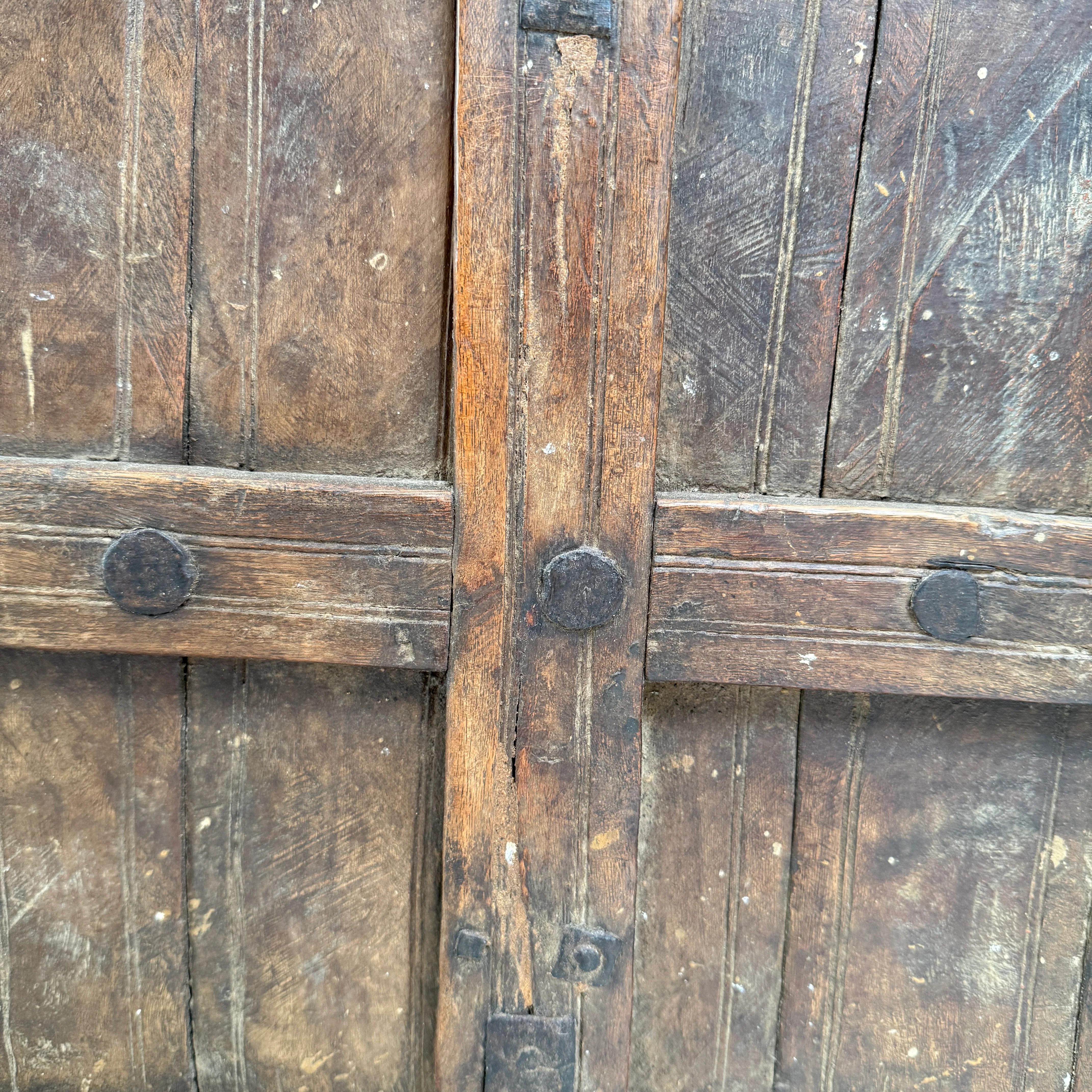 Ancient Wooden Merchants Chest | Wittering - Image 7