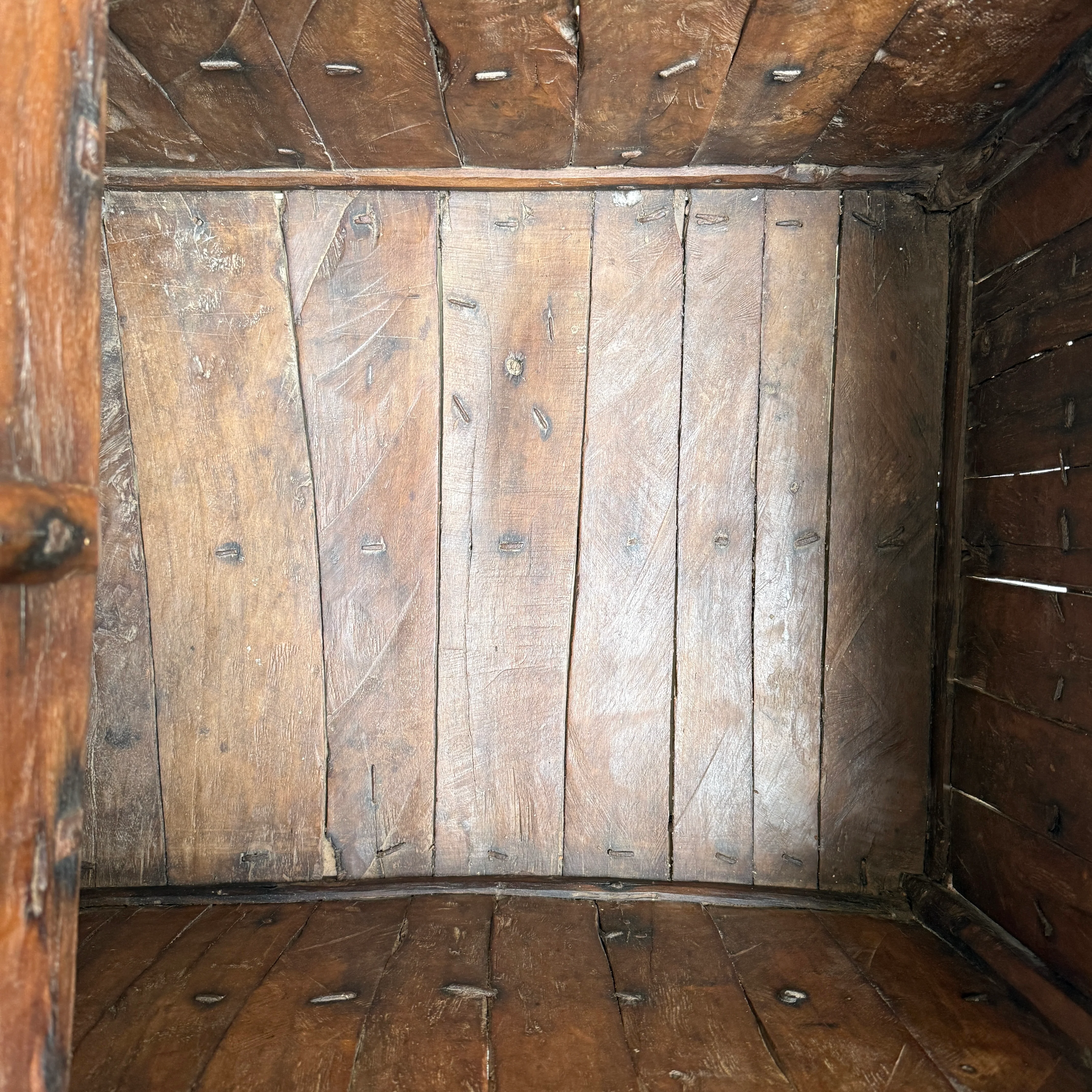 Ancient Wooden Merchants Chest | Wittering - Image 9
