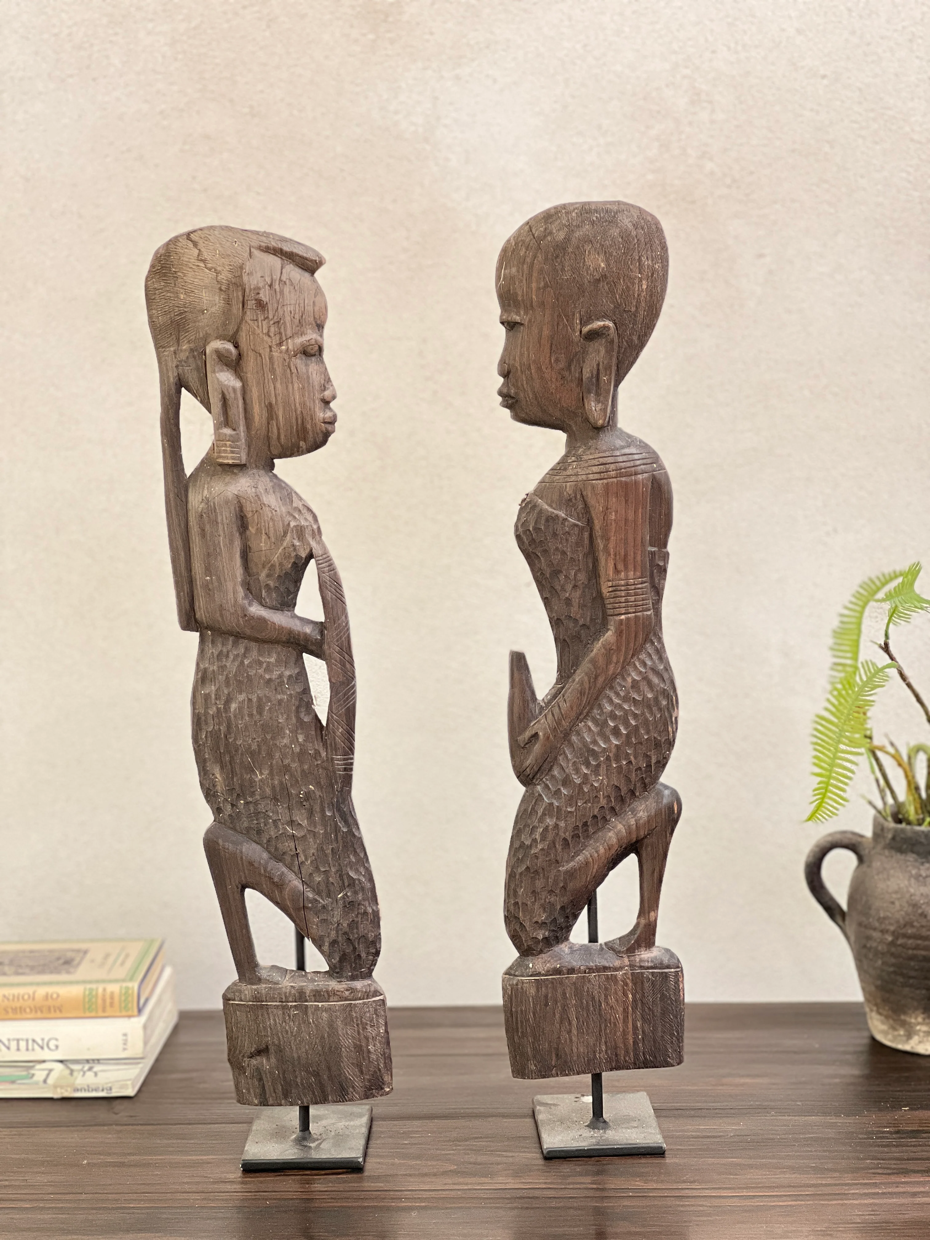 Antique African Carved Figure | Zuri - Image 2