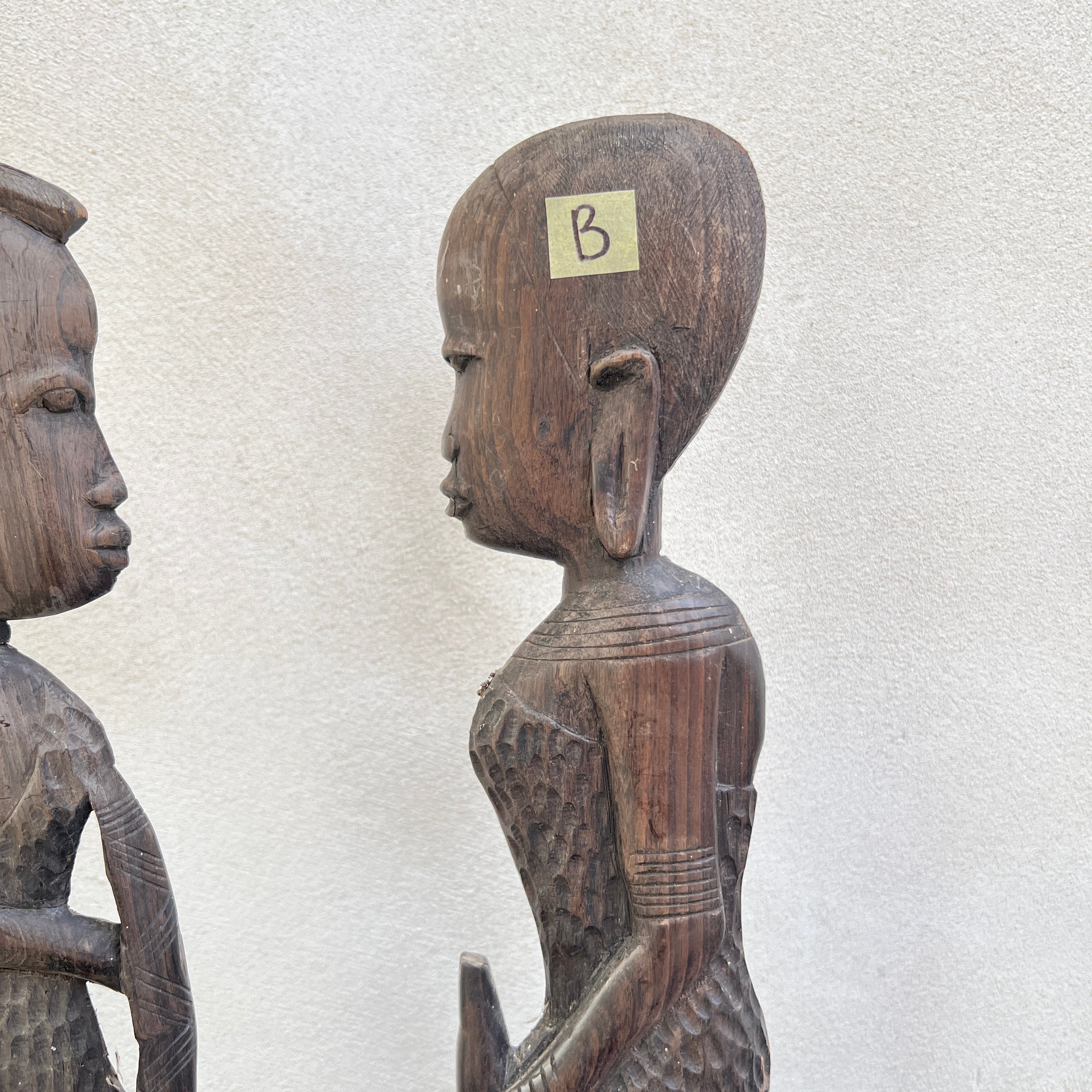 Antique African Carved Figure | Zuri - Image 6