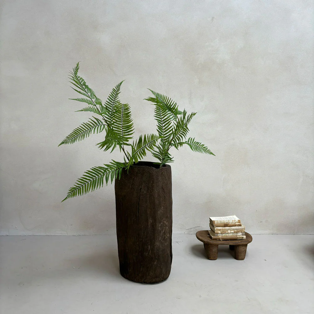 Antique African Wooden Grain Pot