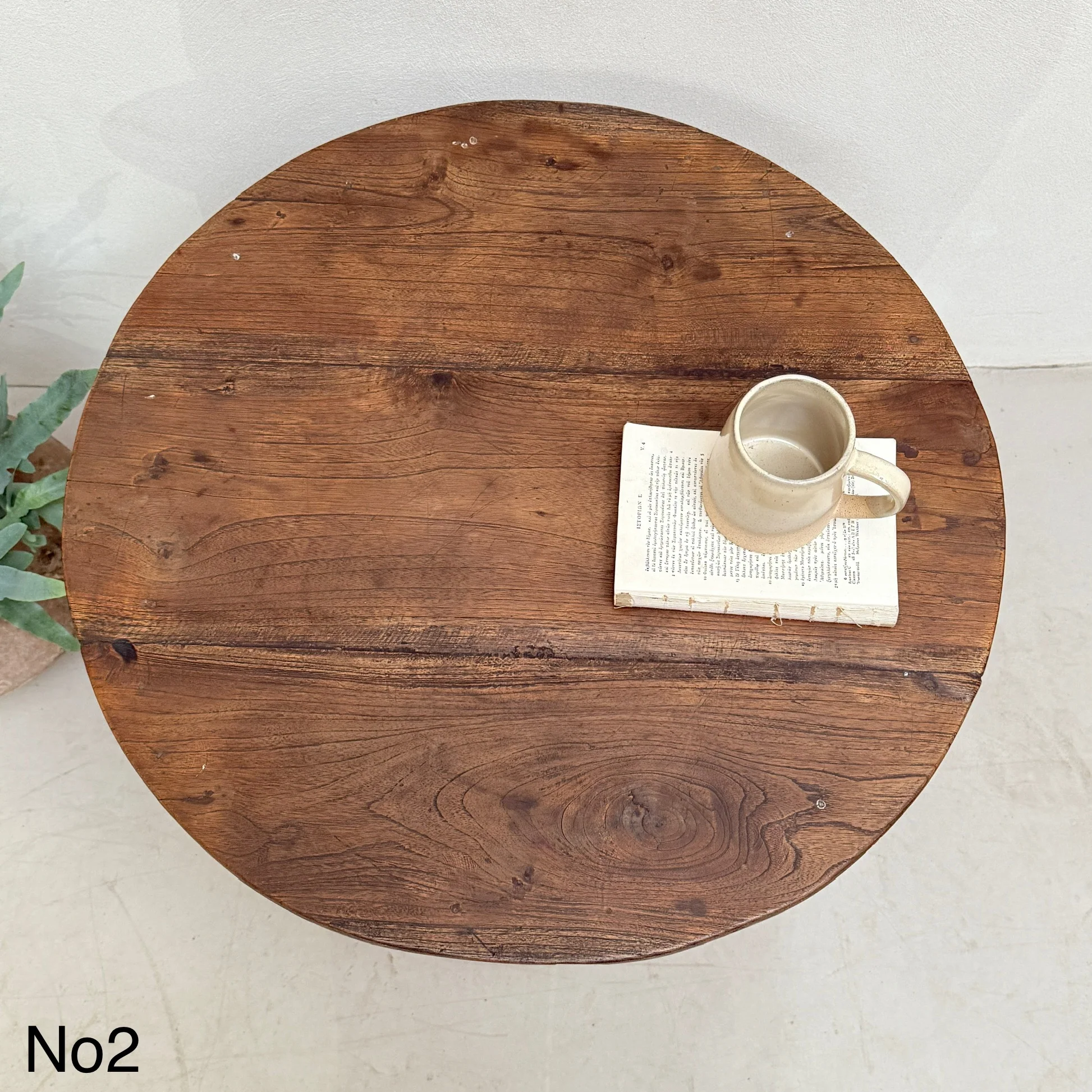 Antique Art Deco Round Side Tables - Image 9