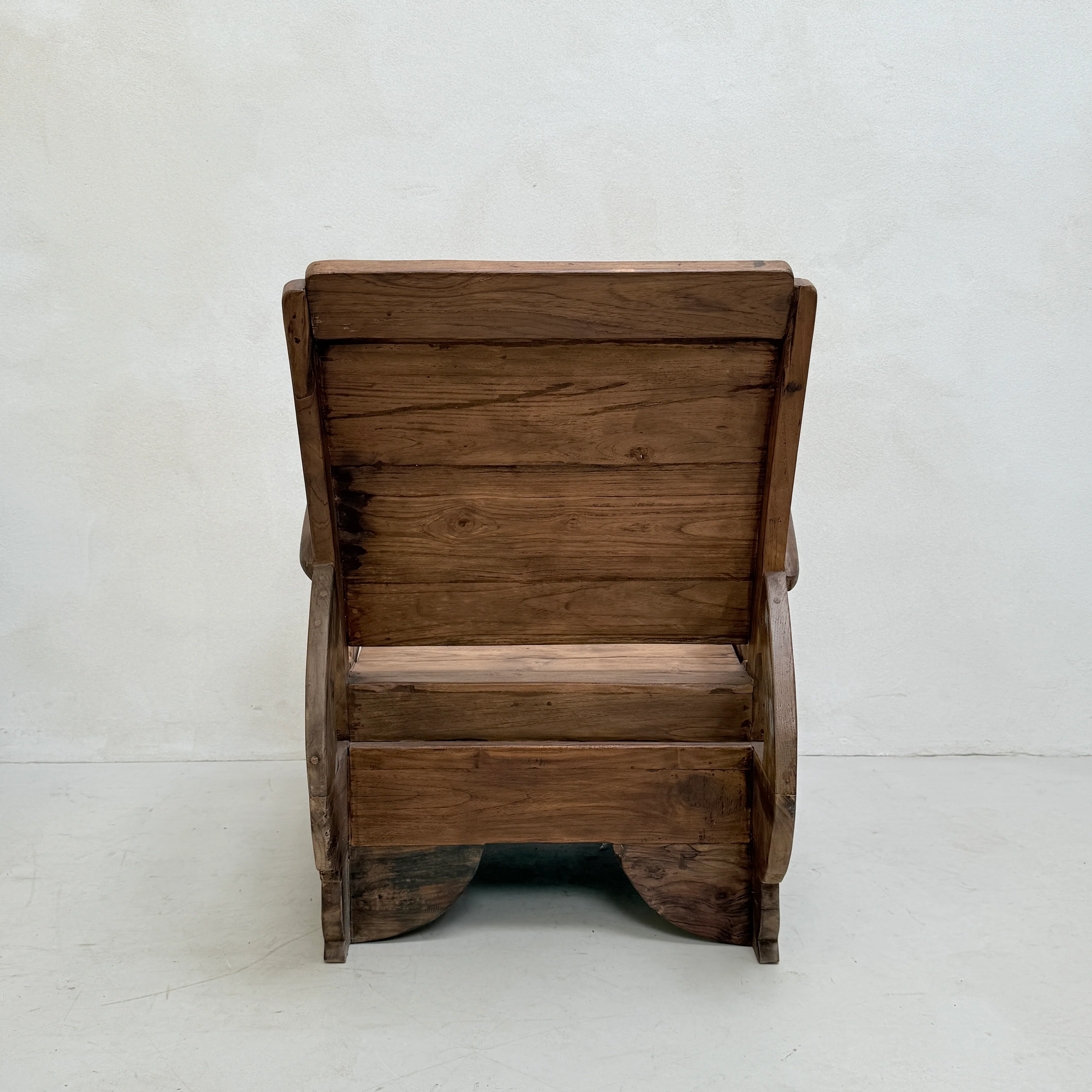 Antique Art Deco Wooden Armchair - Image 9