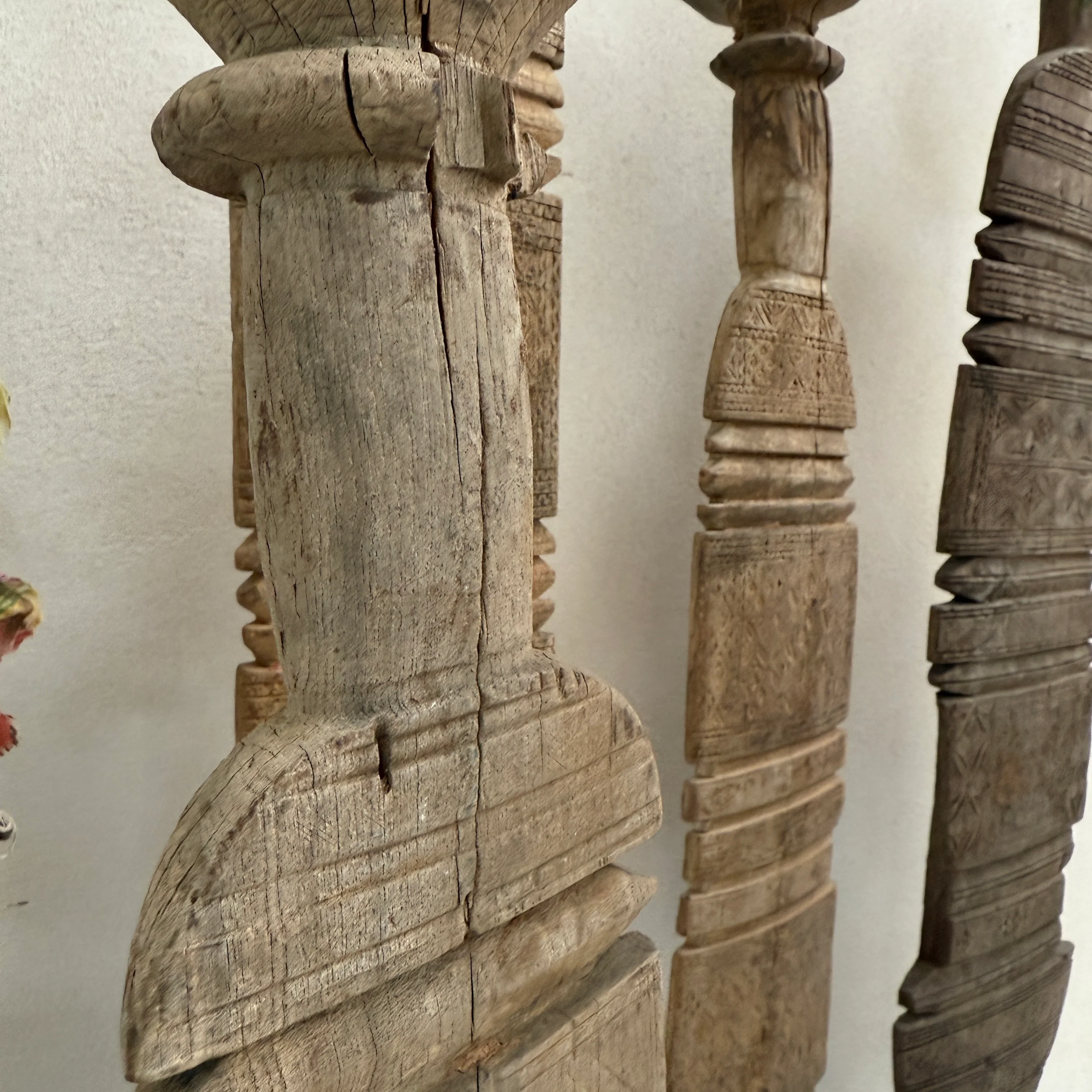 Antique Berber Tent Peg On Stand - Image 13