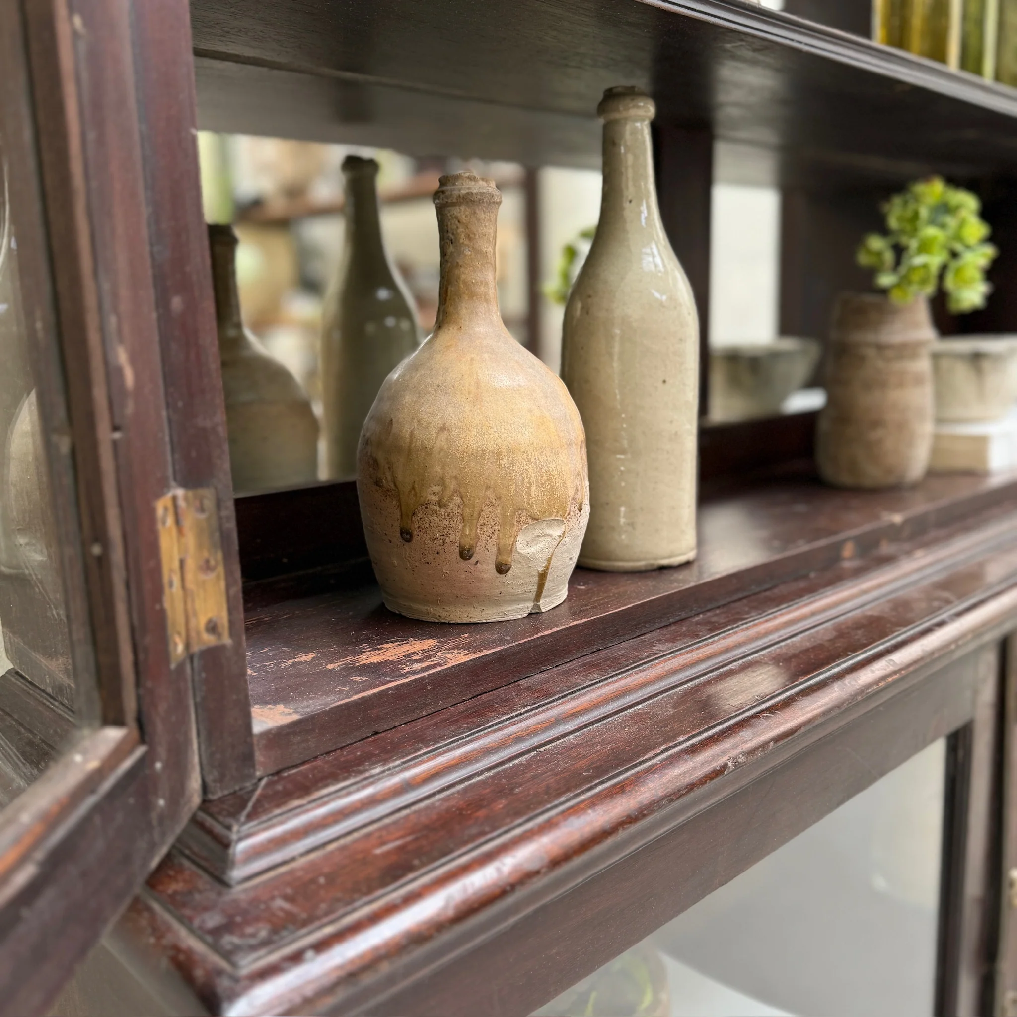 Antique Glass Display Cabinet | Meryl - Image 6