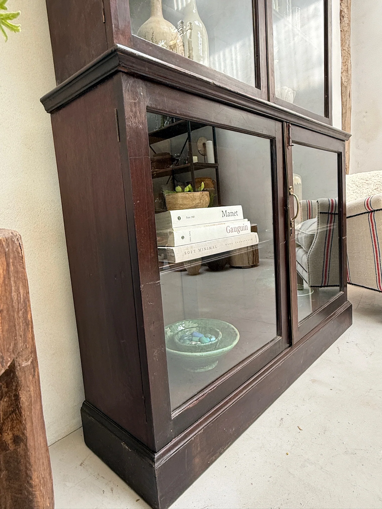 Antique Glass Display Cabinet | Meryl - Image 7