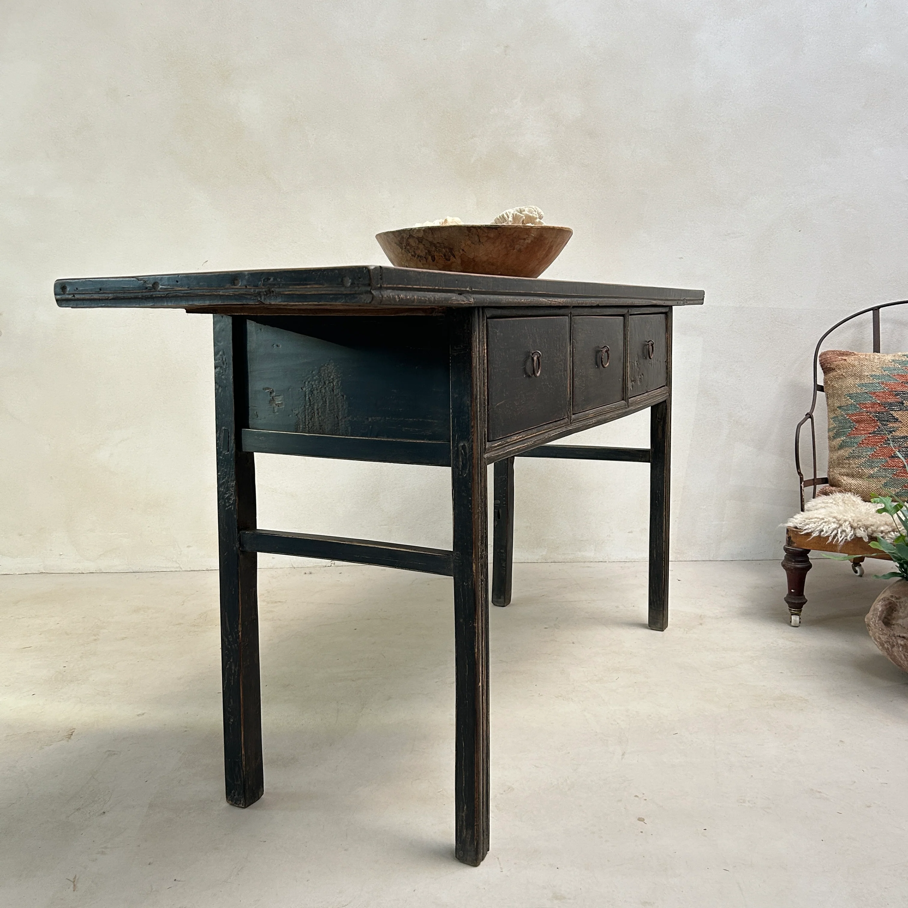 Antique Black Console Table | Stow - Image 3