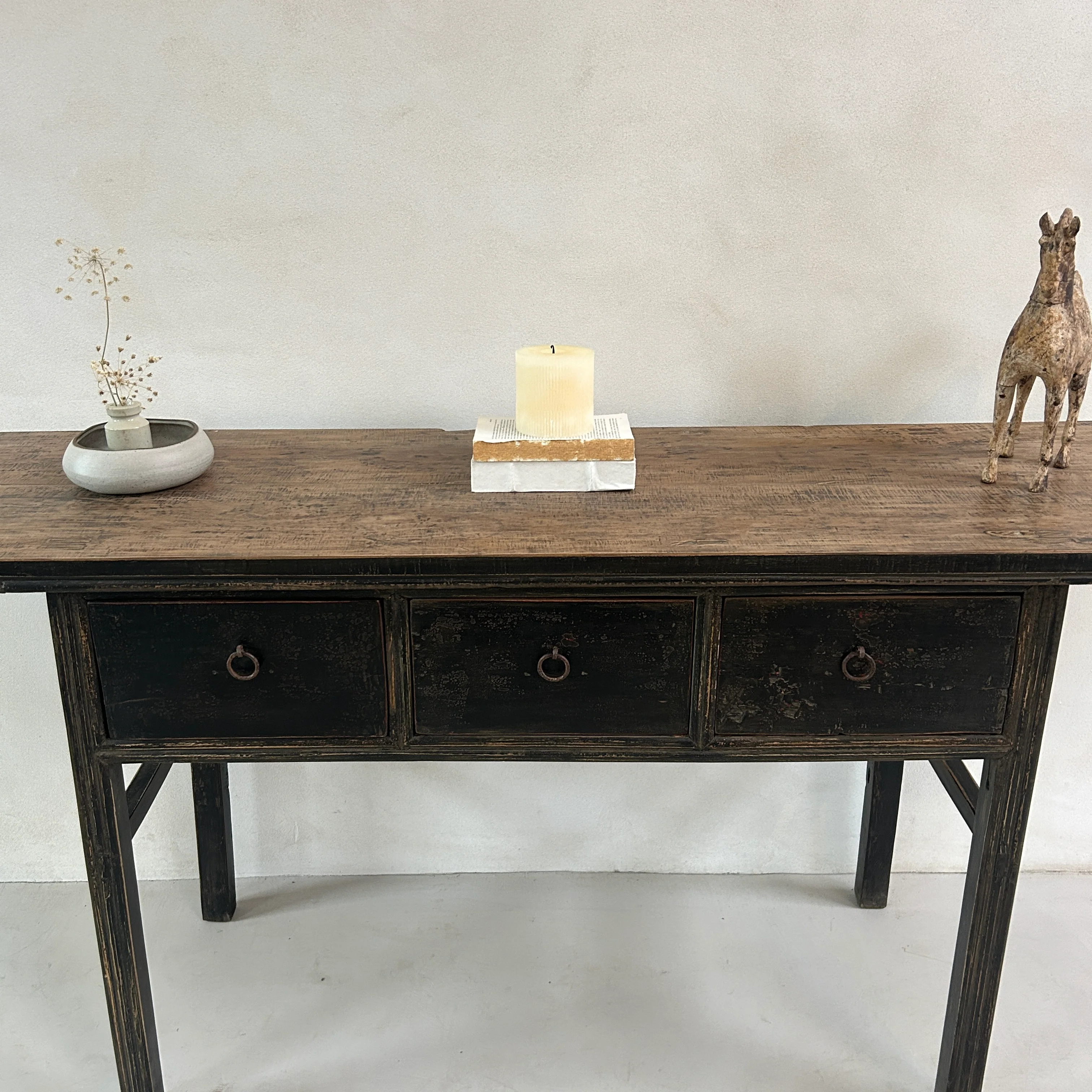 Antique Black Console Table | Stow - Image 4