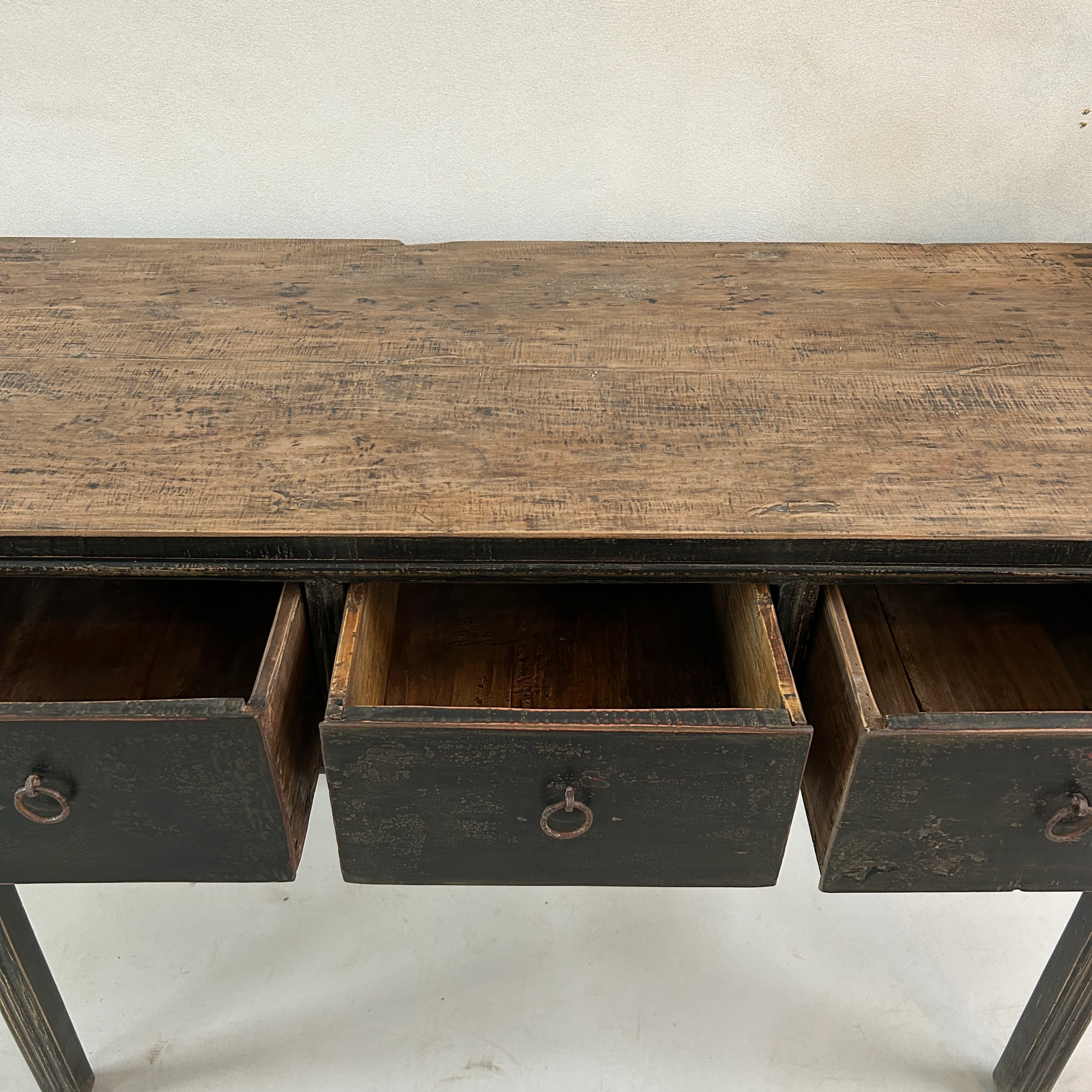 Antique Black Console Table | Stow - Image 5