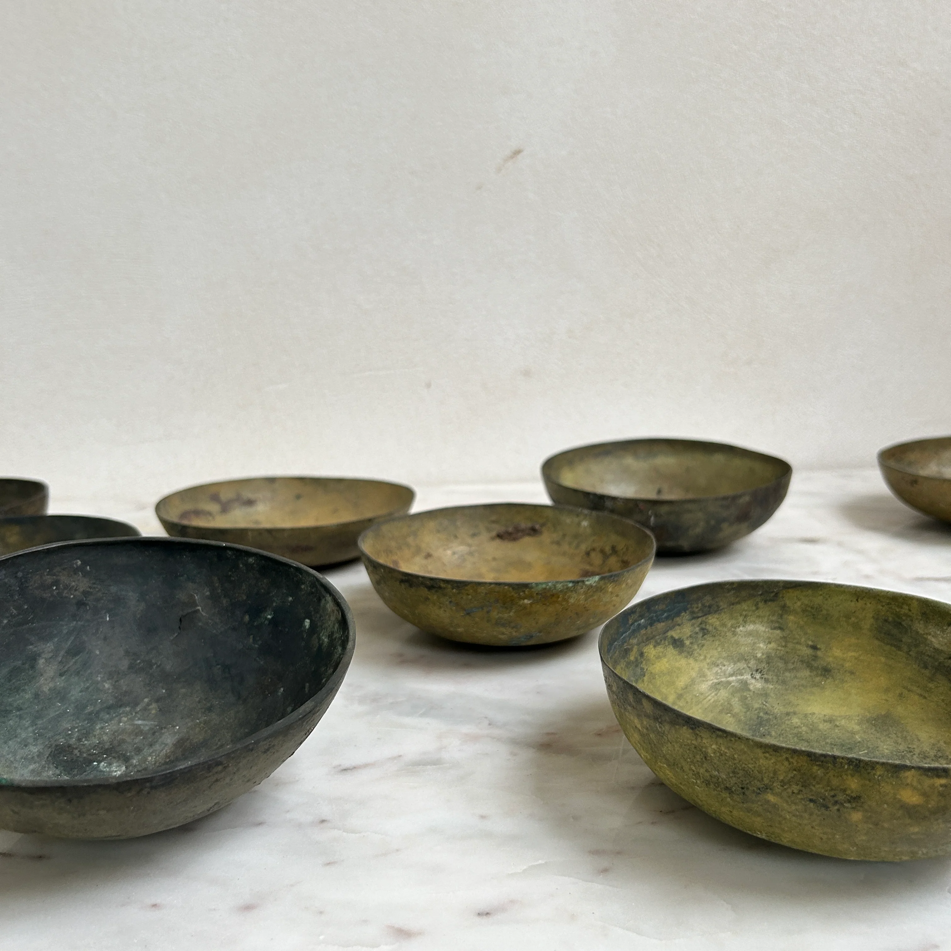 Antique brass handmade bowls | Lestari - Image 7