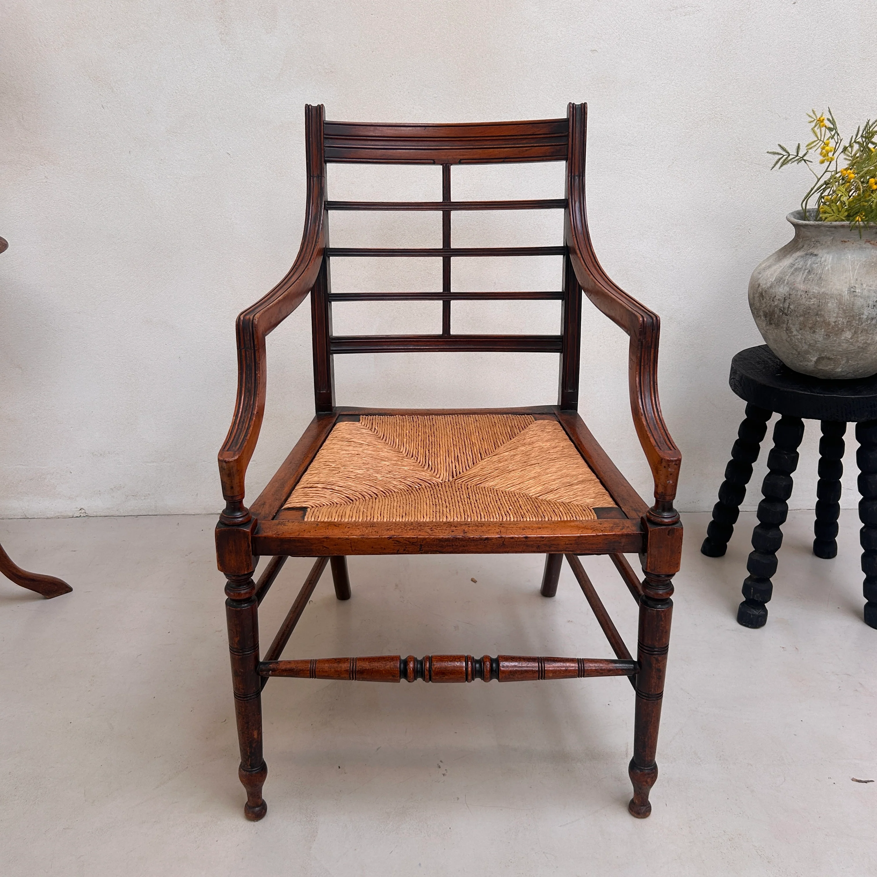 Antique Cane Seat Chair | Windsor - Image 2