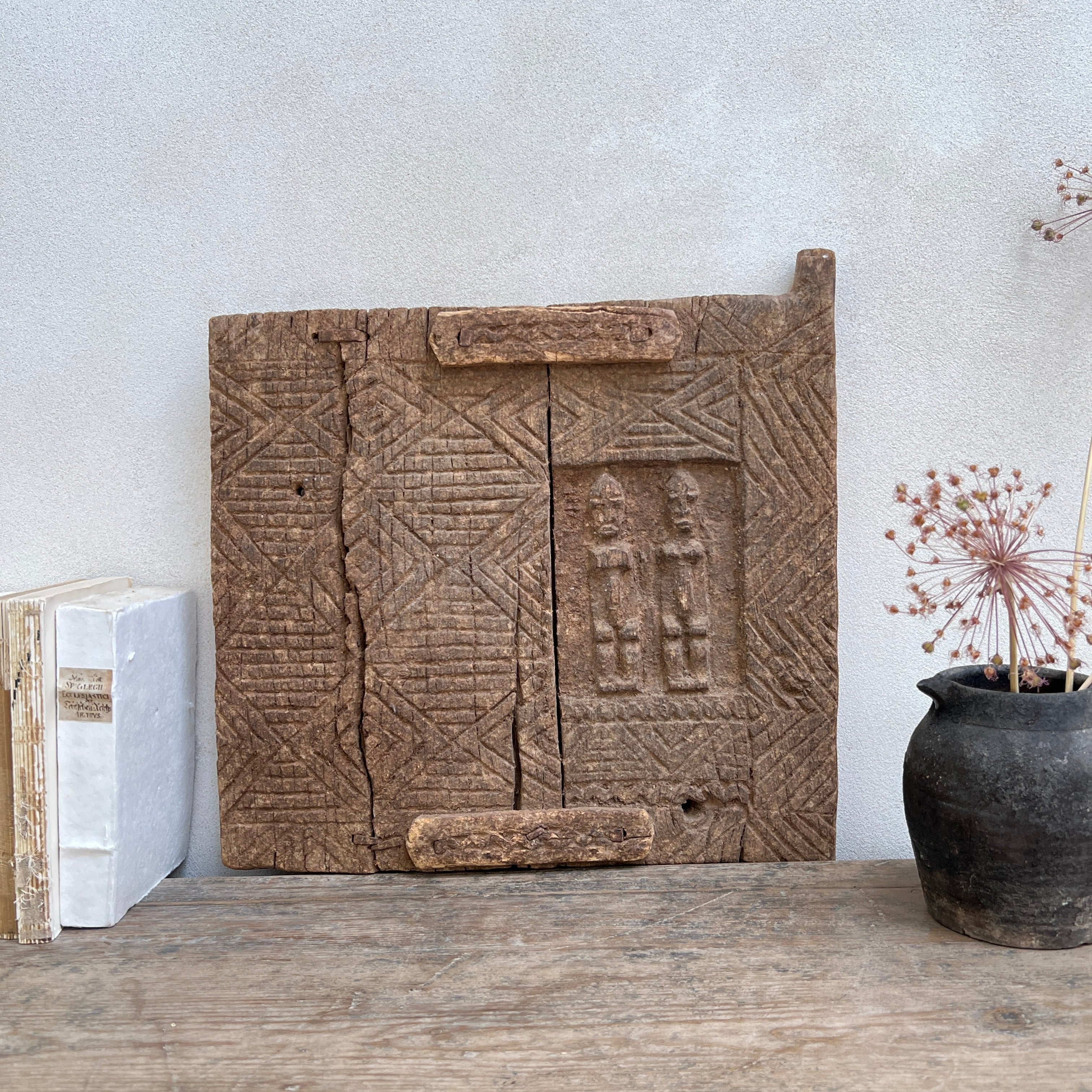 Antique Carved Wood Panel A - Image 3