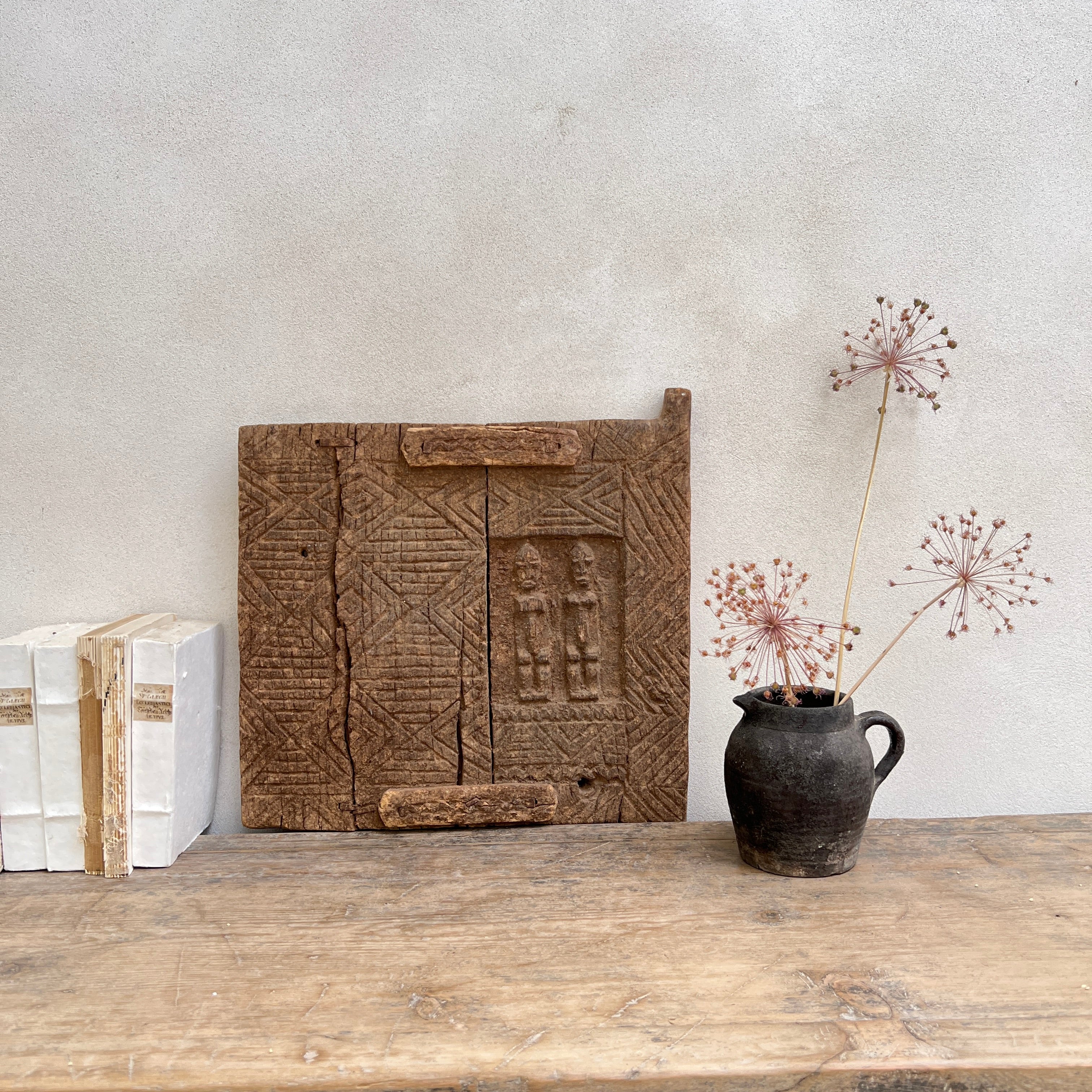 Antique Carved Wood Panel A - Image 4