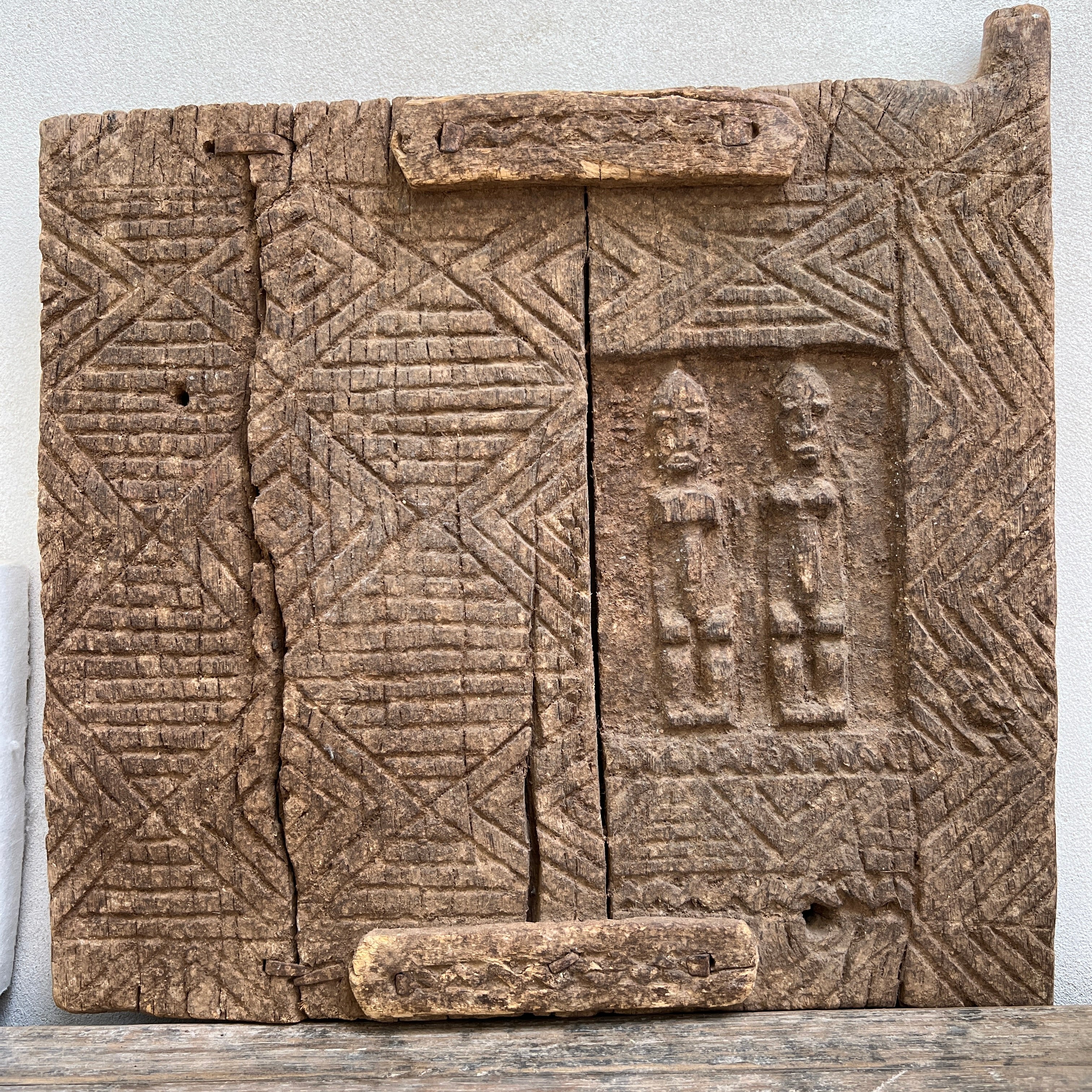 Antique Carved Wood Panel A - Image 5