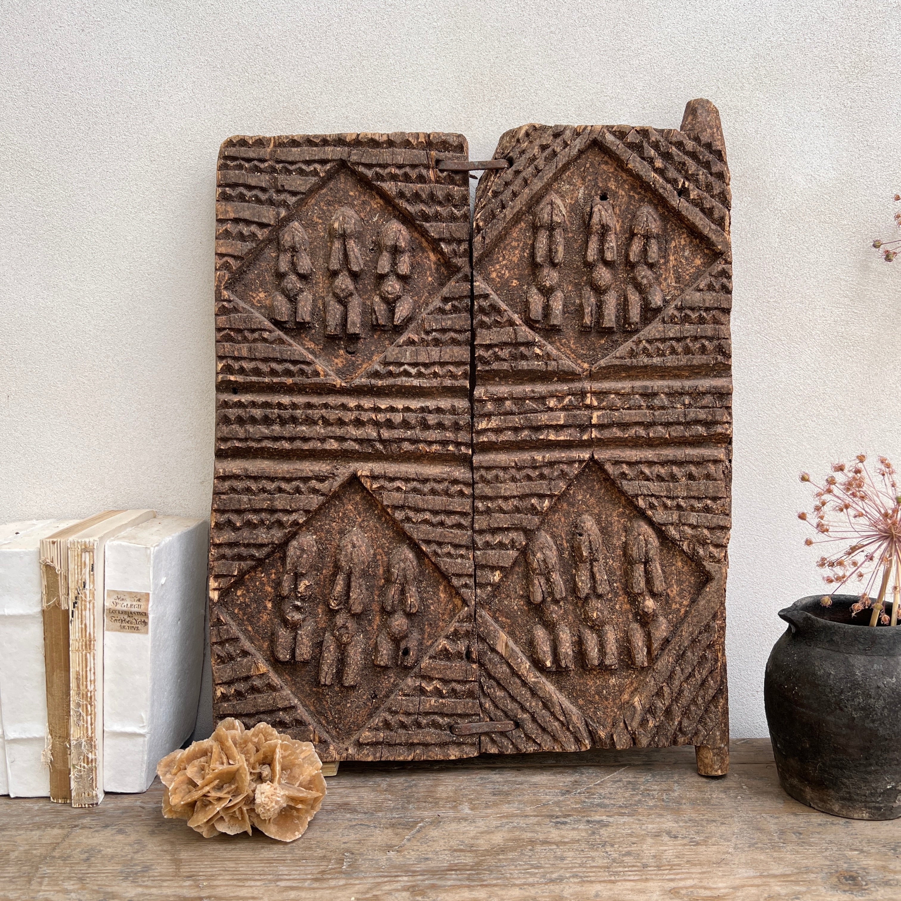 Antique Carved Wood Panel C - Image 5
