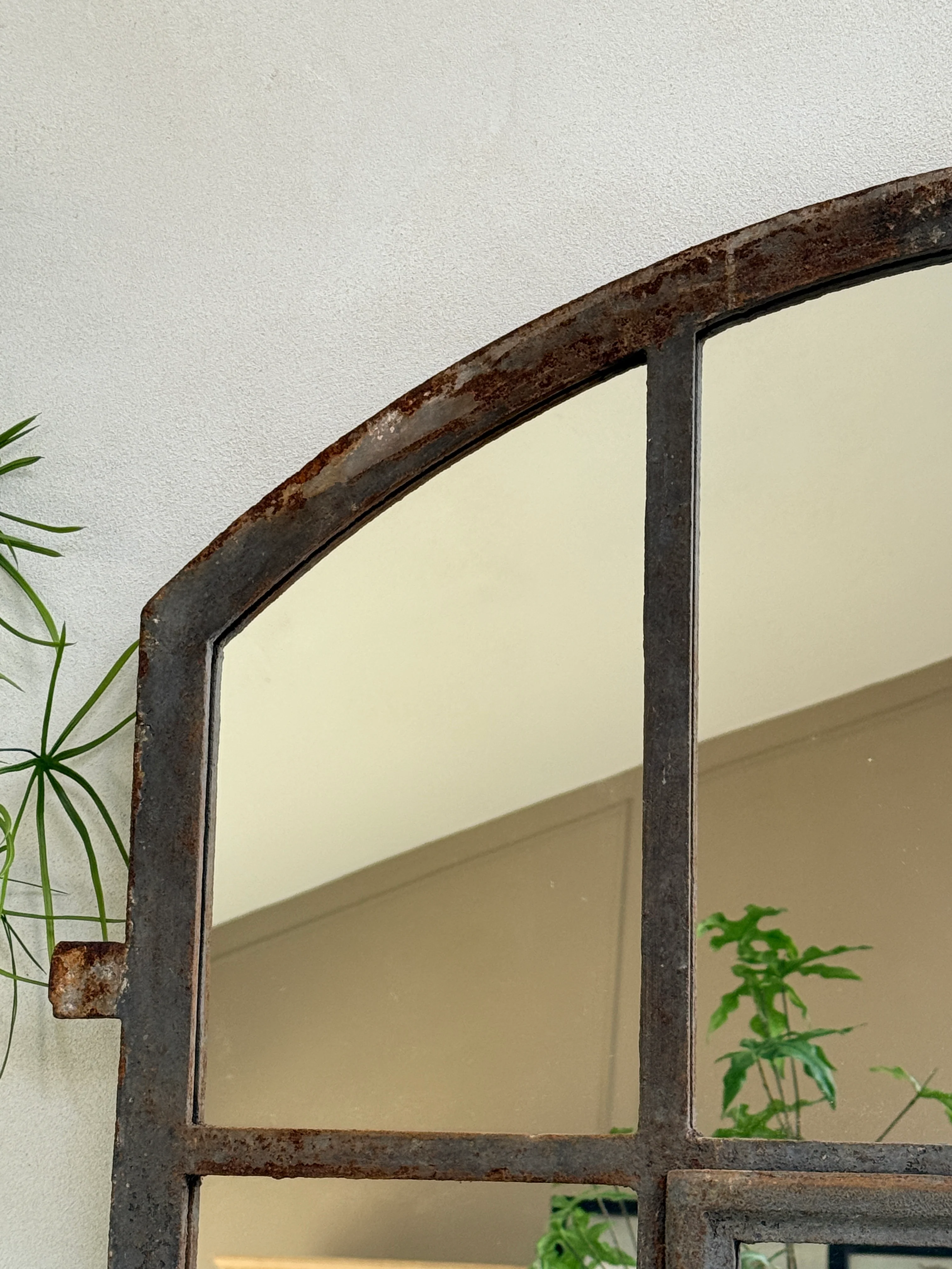 Vintage Factory window mirror | Monpazier - Image 3
