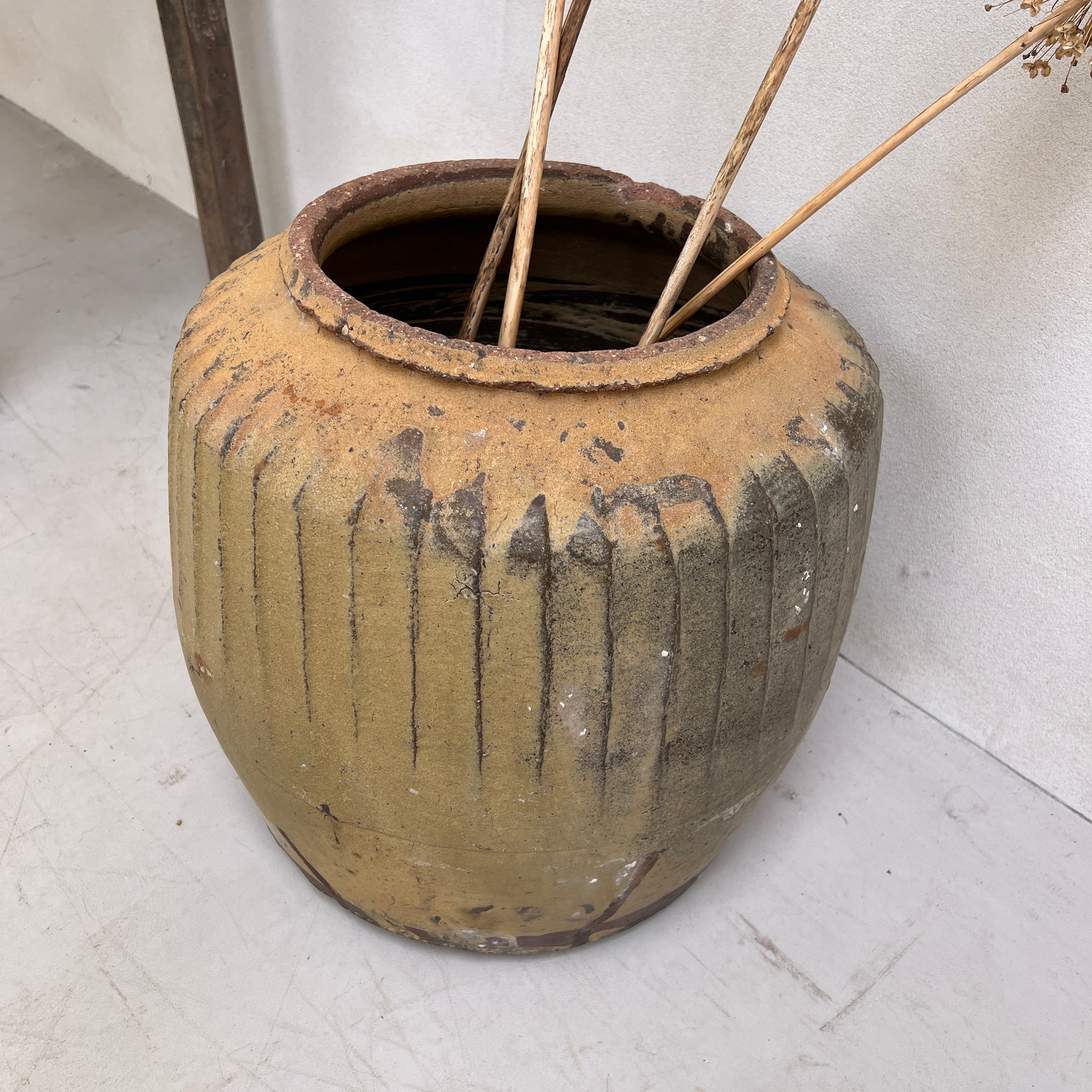 Antique Ceramic planter | Jade - Image 3