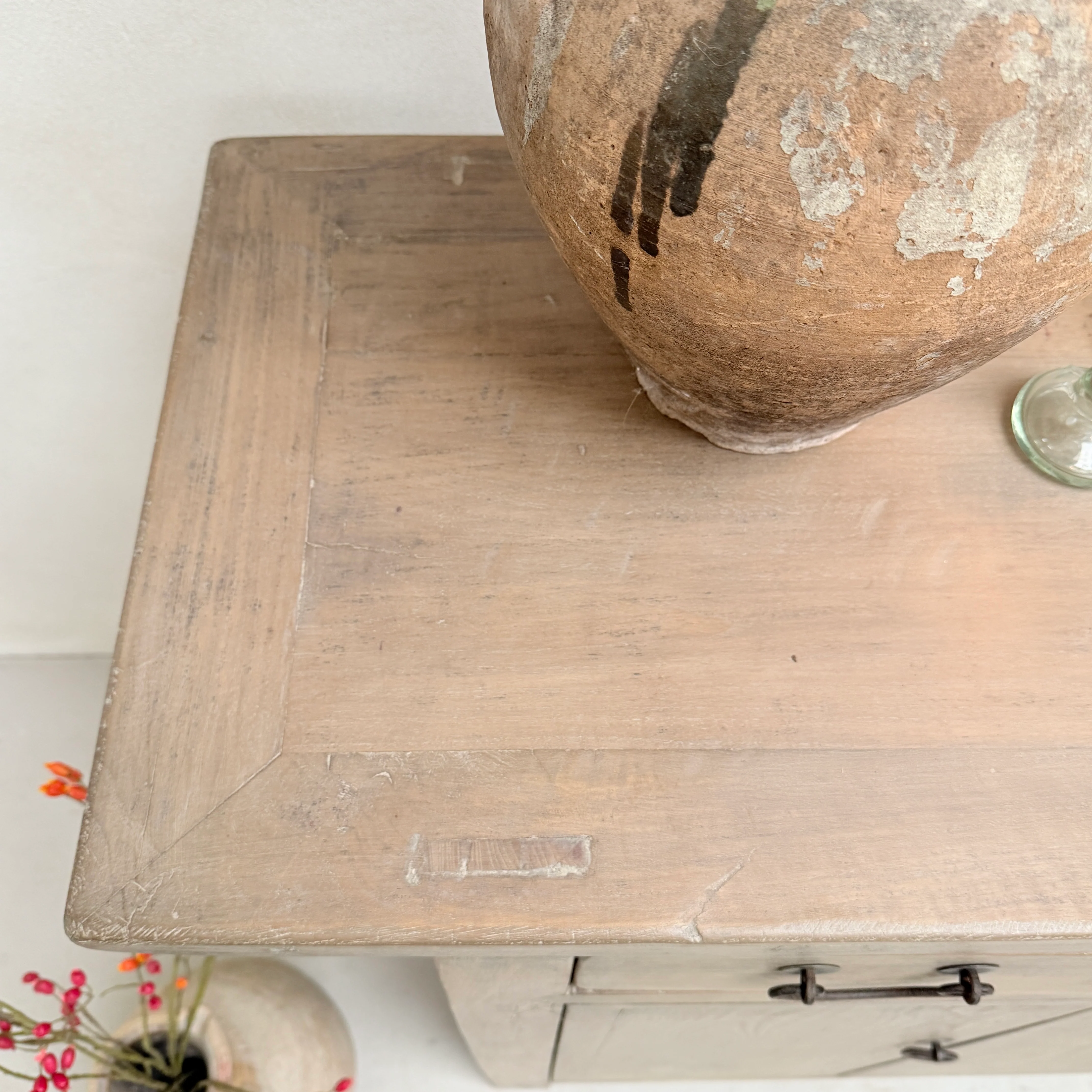 Antique cupboard Beechwood - Image 6