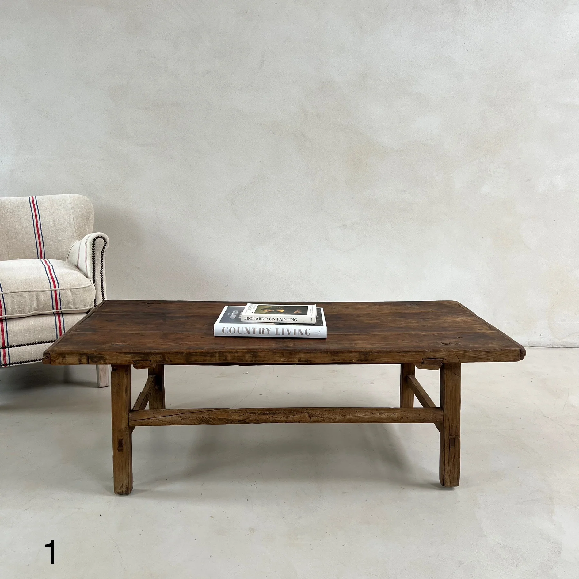 Antique Dark Wood Coffee Tables - Image 3