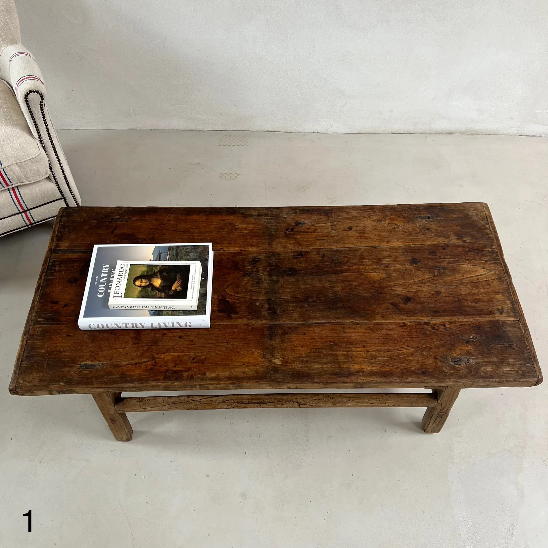 Antique Dark Wood Coffee Tables - Image 4