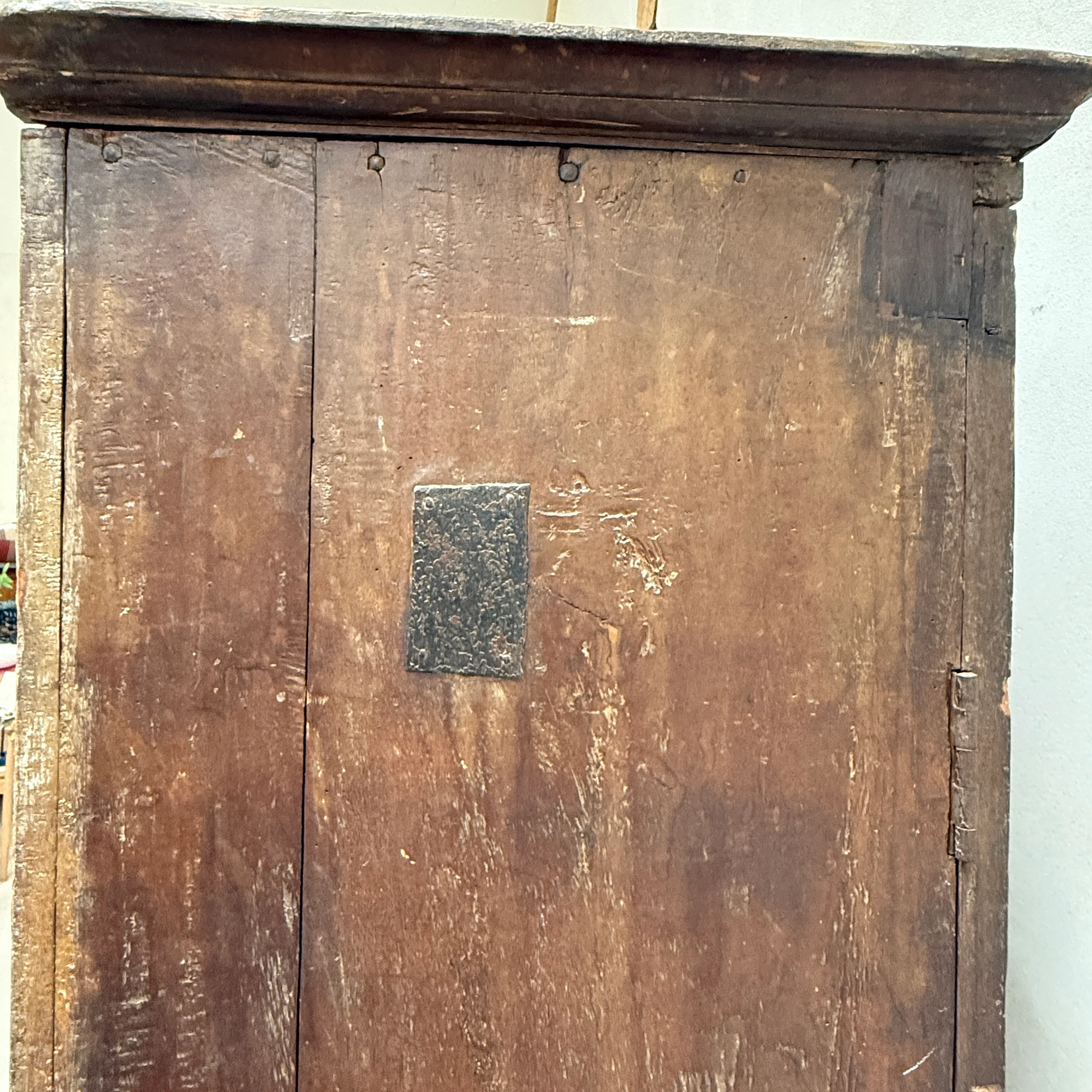 Antique Dark wood Cupboard Dorothy - Image 12