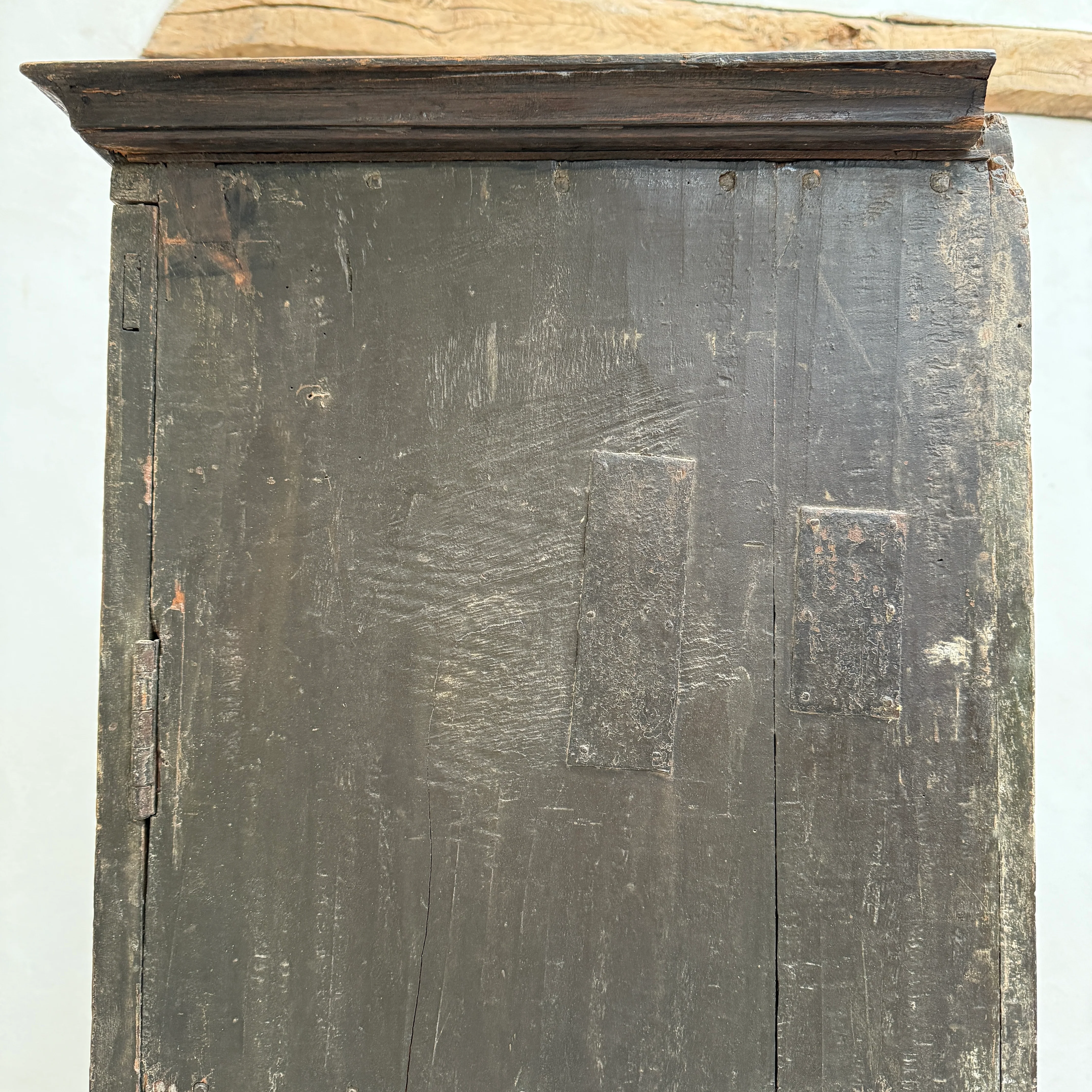 Antique Dark wood Cupboard Dorothy - Image 9