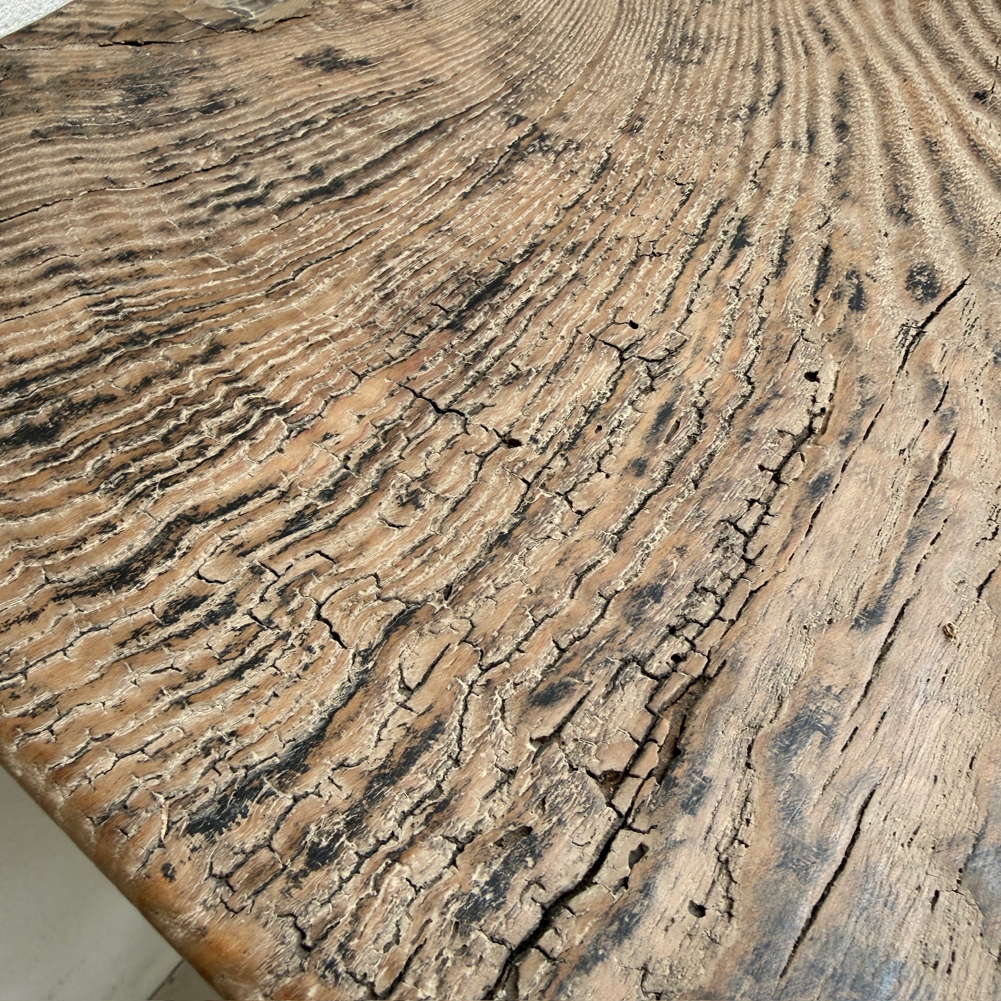 Antique Elm Console Table | Bexley - Image 5