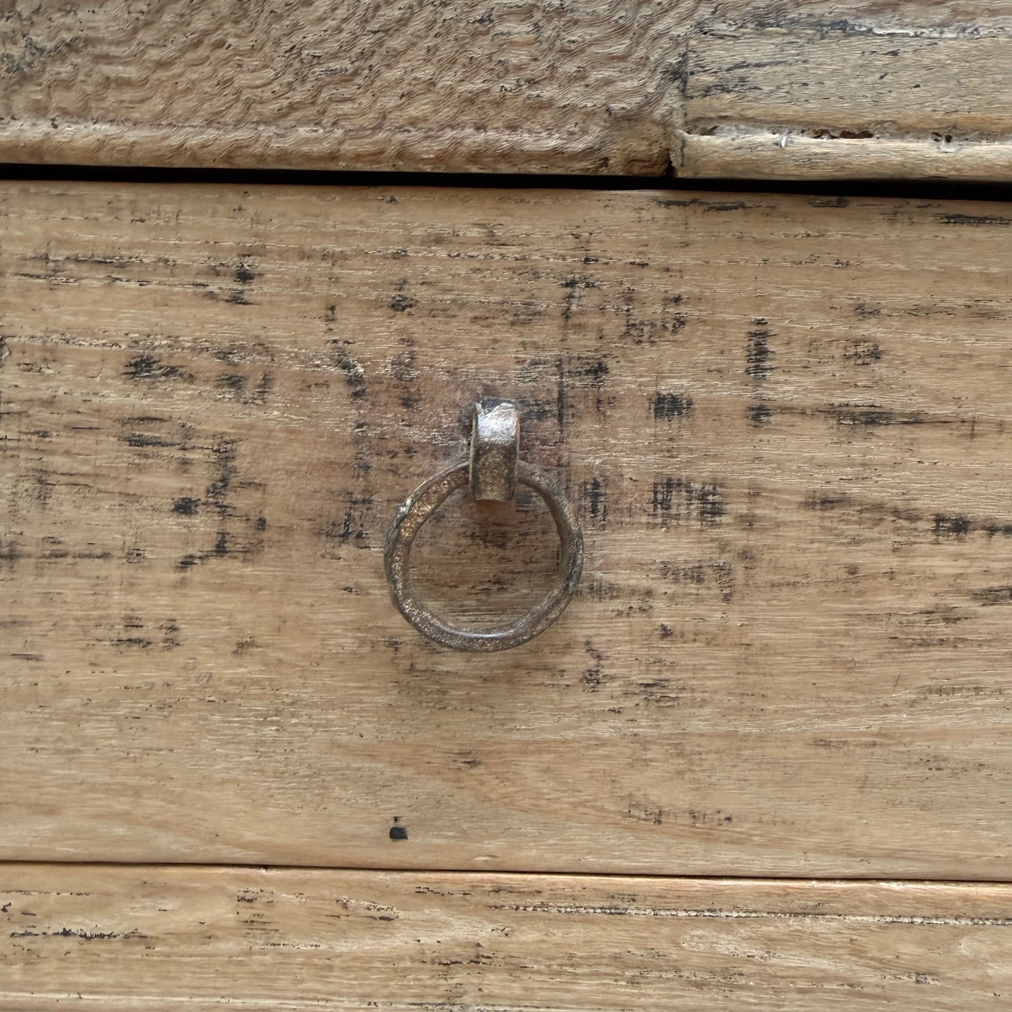 Antique Elm Console Table | Bexley - Image 9