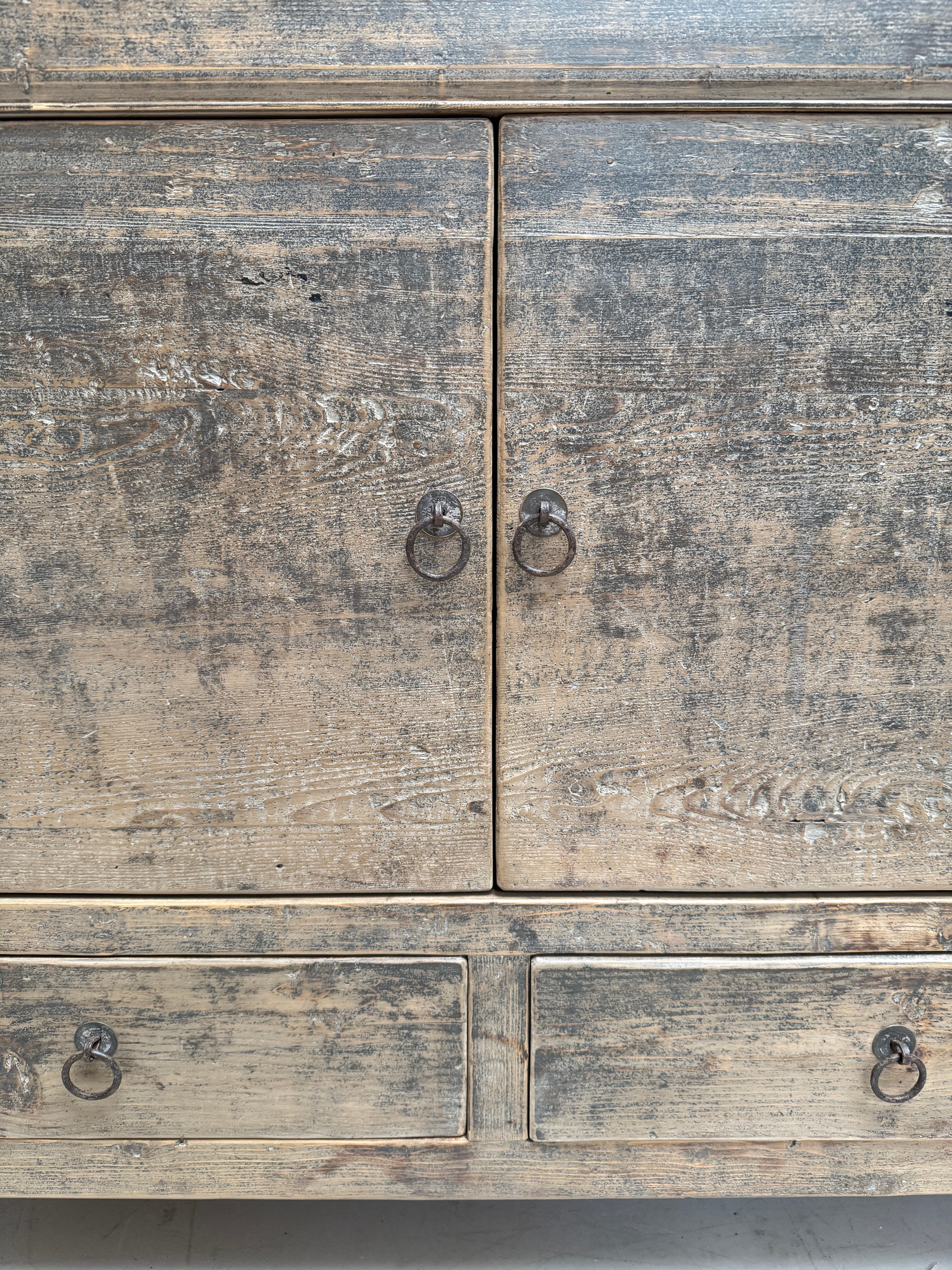 Antique Elm Cupboard Buckswood - Image 3