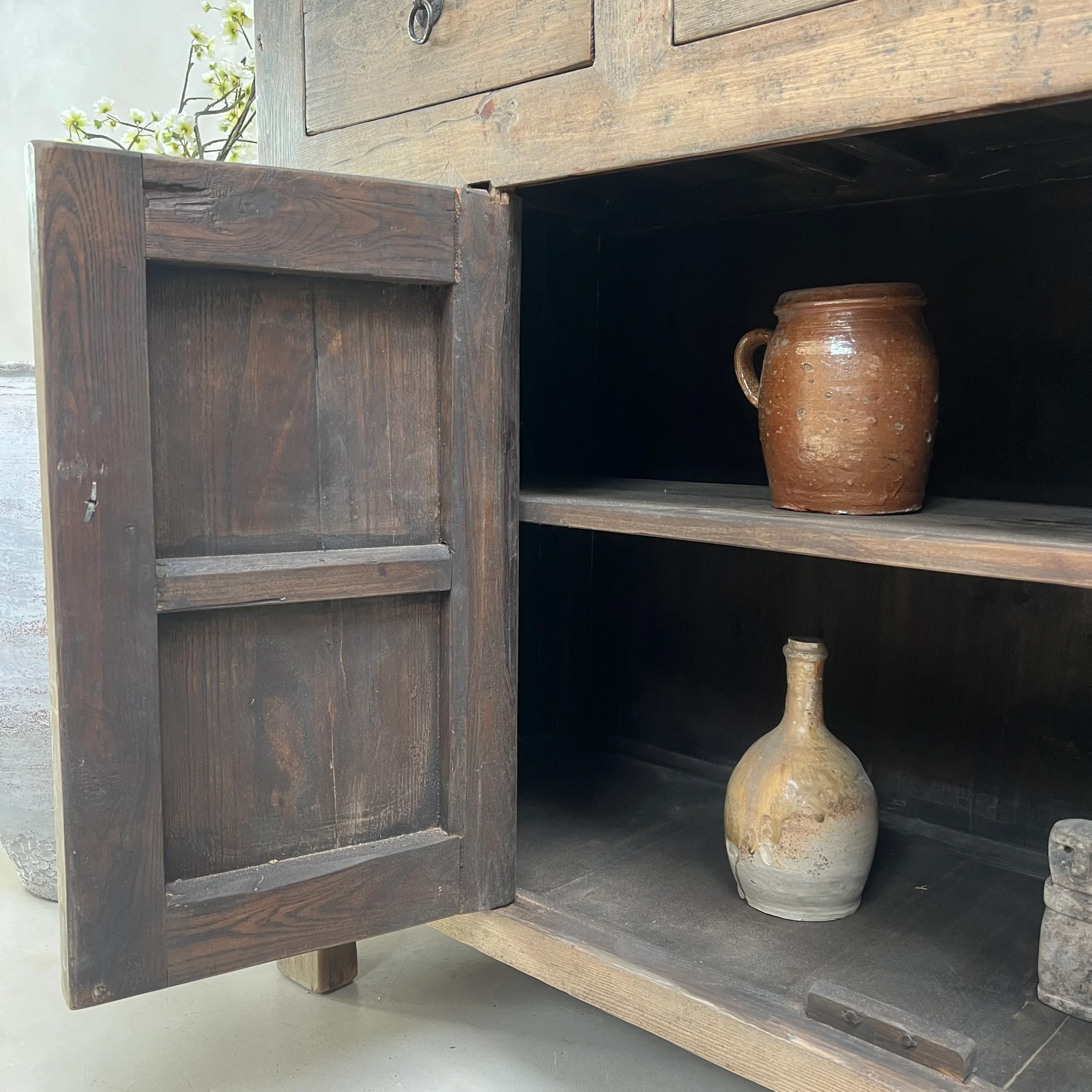 Antique Elm Cupboard | Camden - Image 8