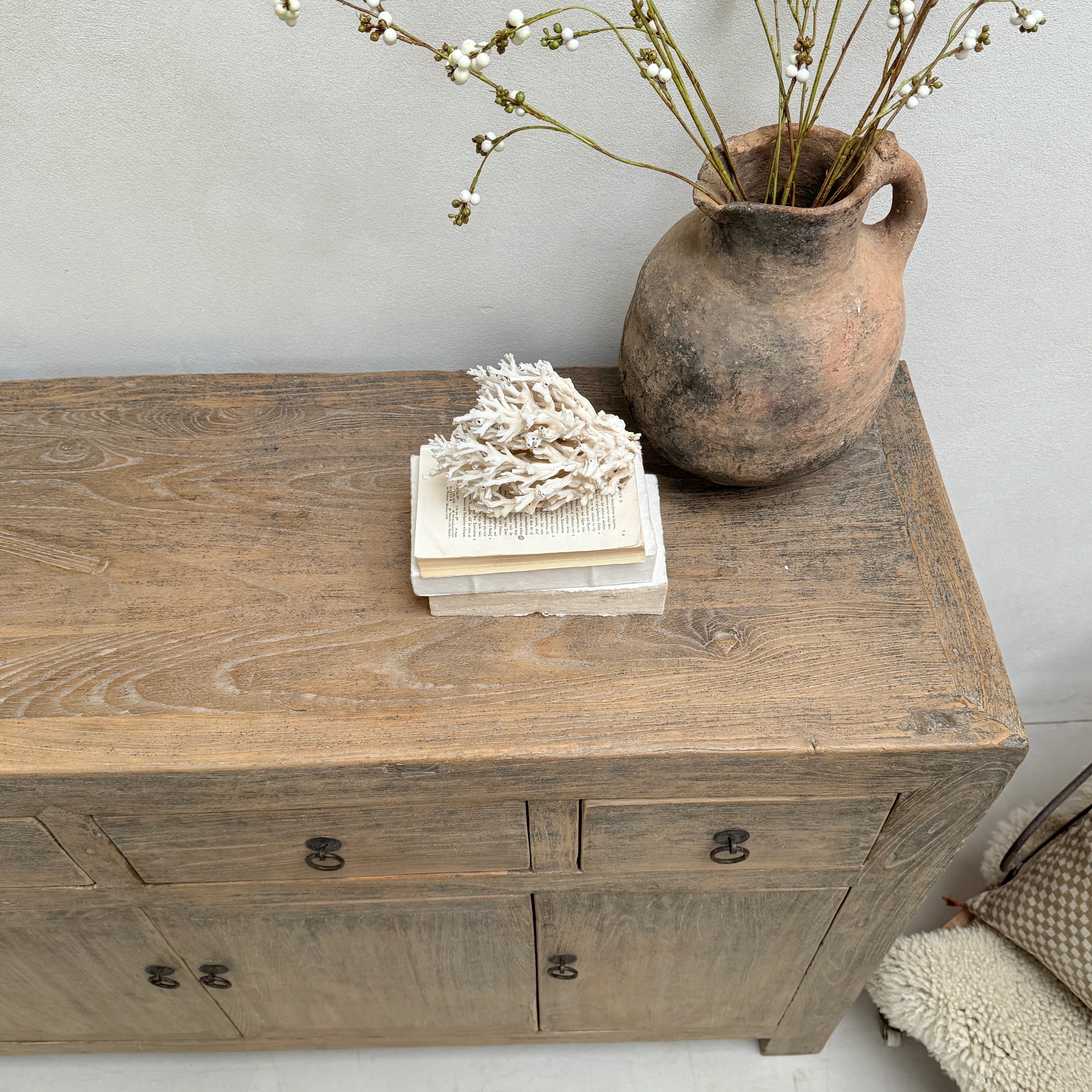 Antique Elm Cupboard Charter - Image 10
