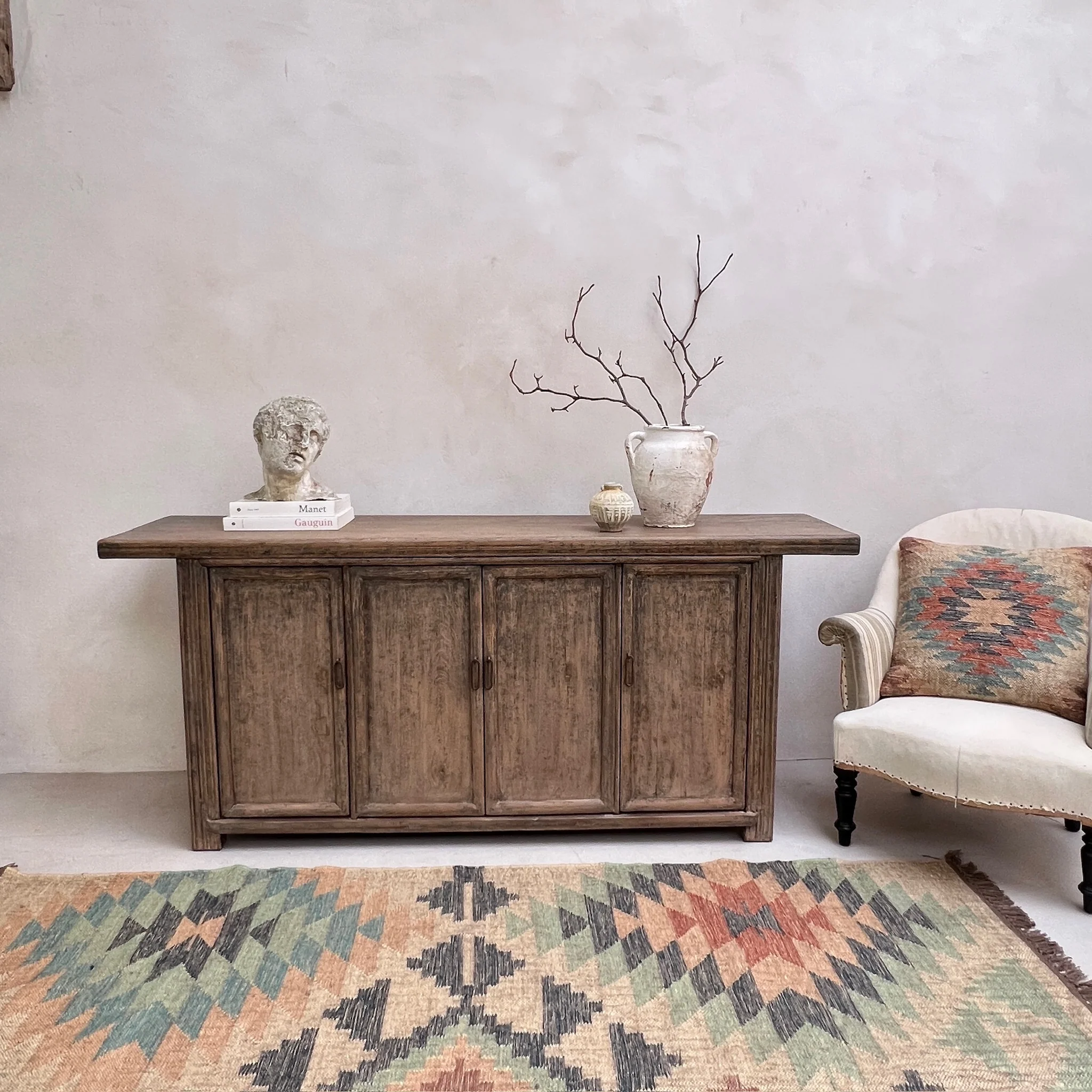 Antique Elm Sideboard | Ivy