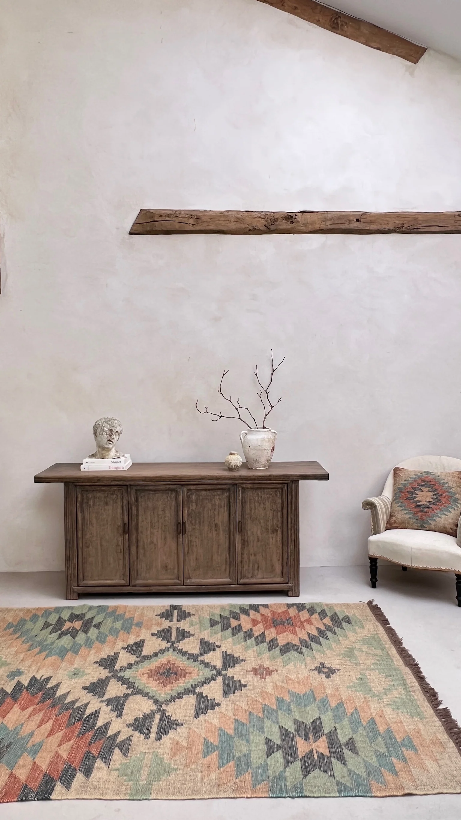 Antique Elm Sideboard | Ivy - Image 4