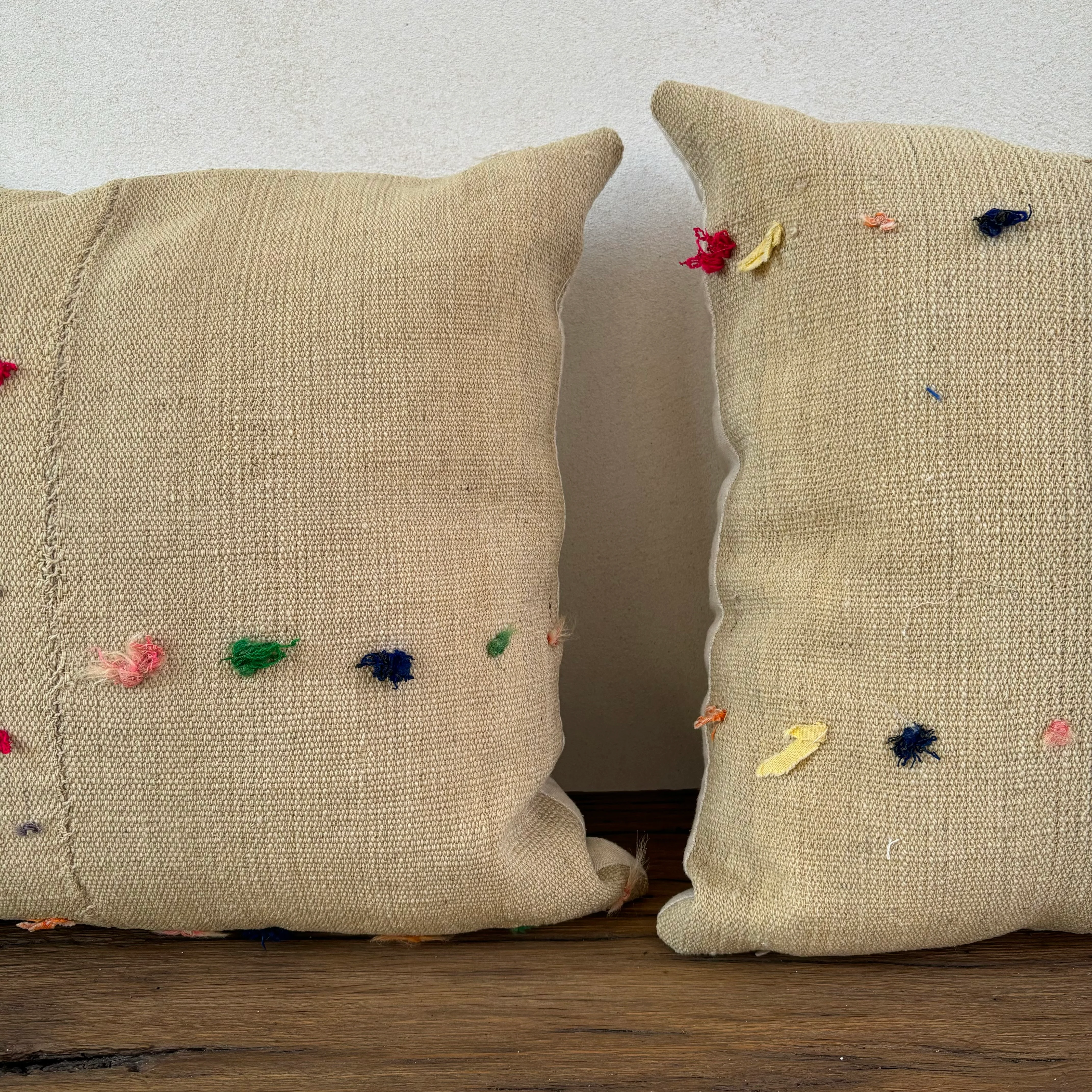 Rustic Antique Fabric Cushion | Bardot - Image 6