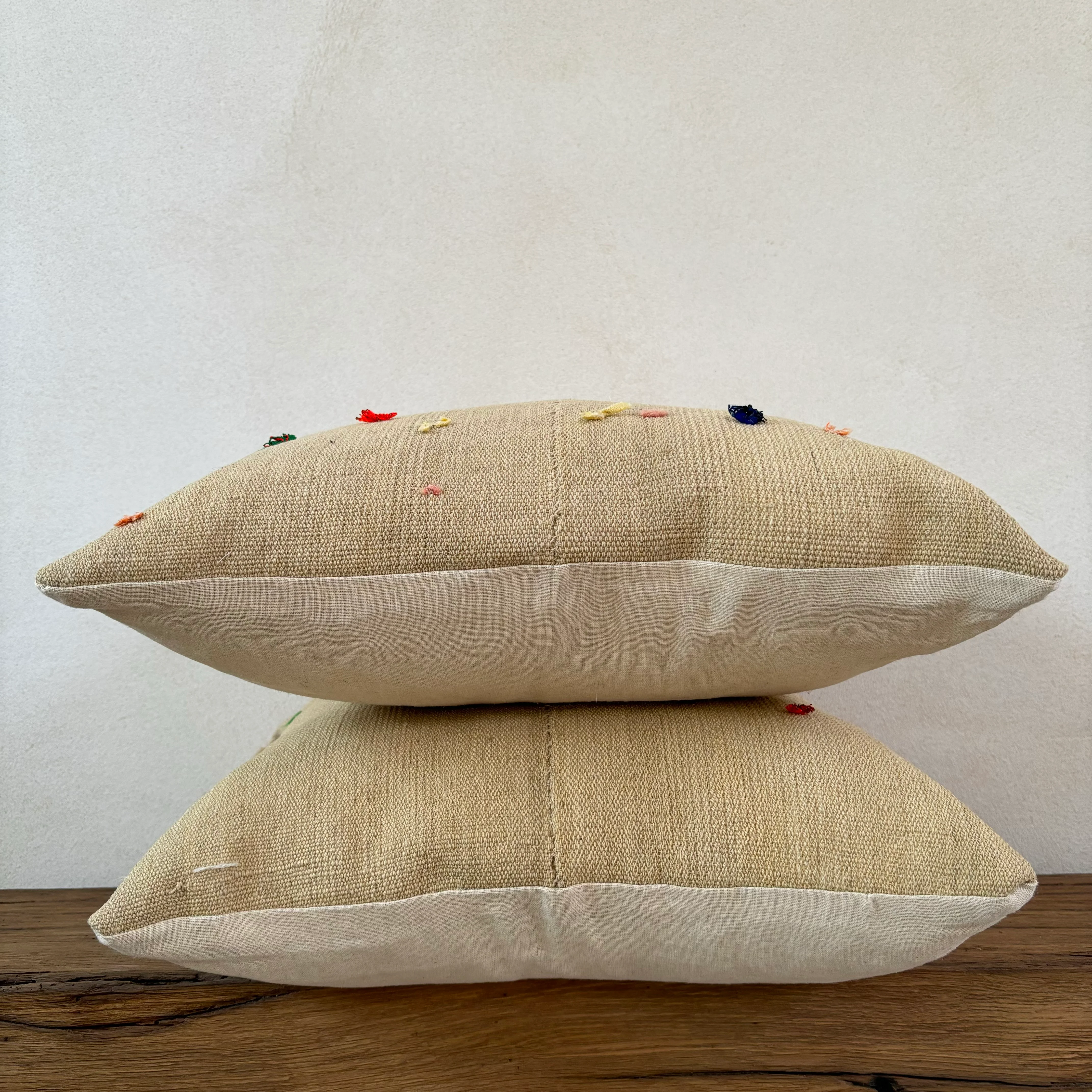Rustic Antique Fabric Cushion | Bardot - Image 9