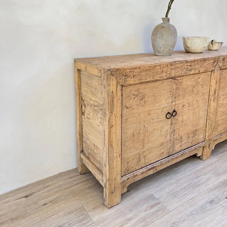 Antique Four Door Cabinet Truman - Image 3