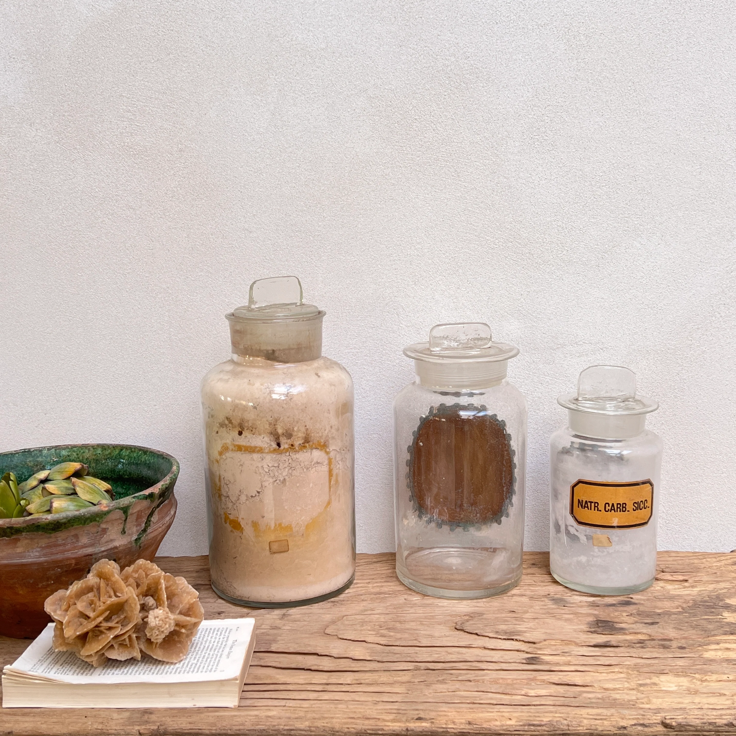 Antique French Apothecary bottles - Image 7