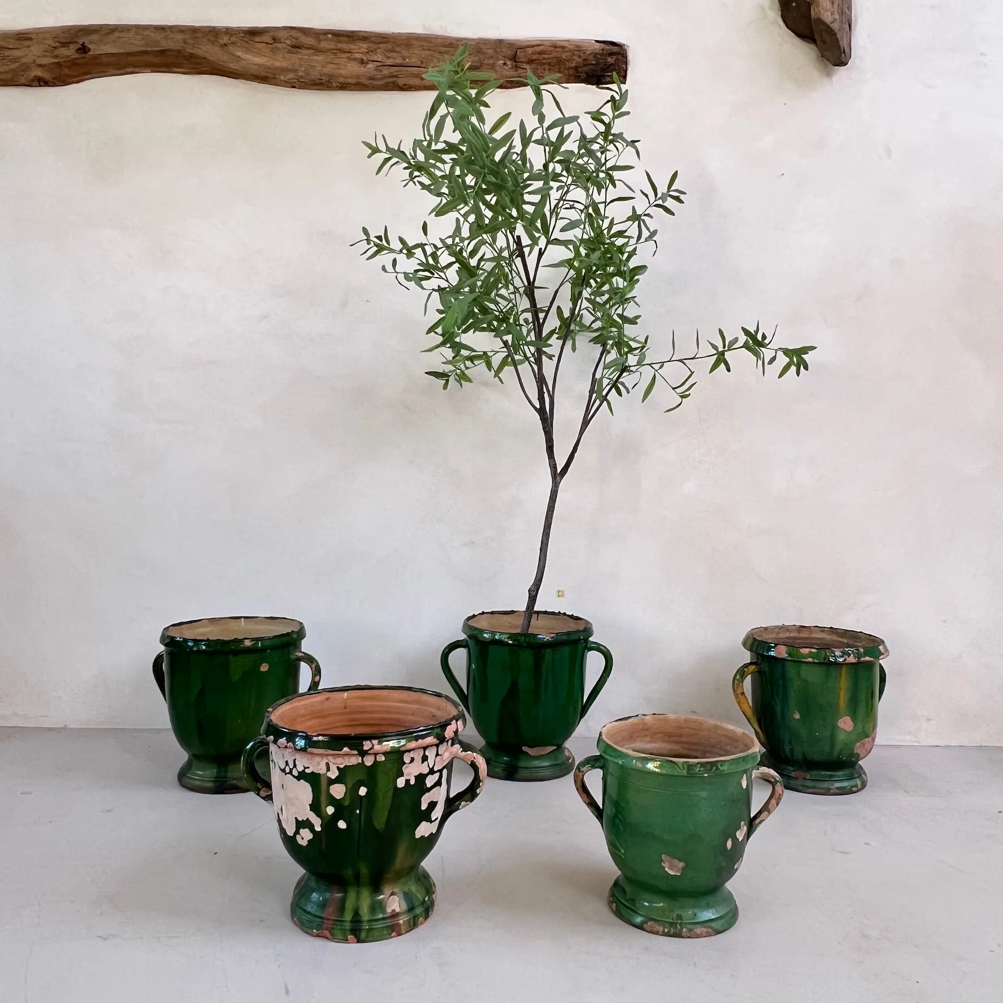 Antique French Castelnaudary Pots
