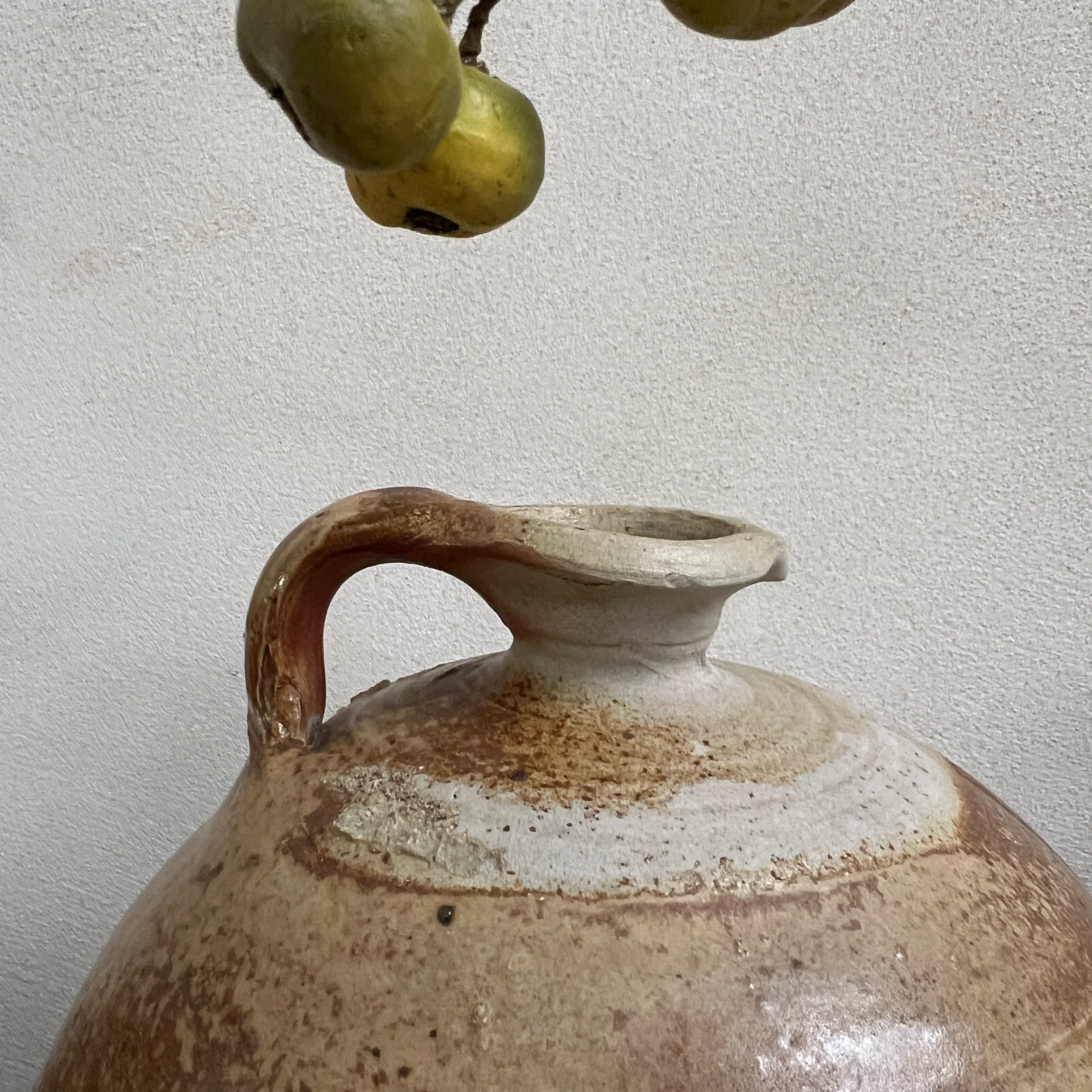 Antique French Earthenware jug - Image 4