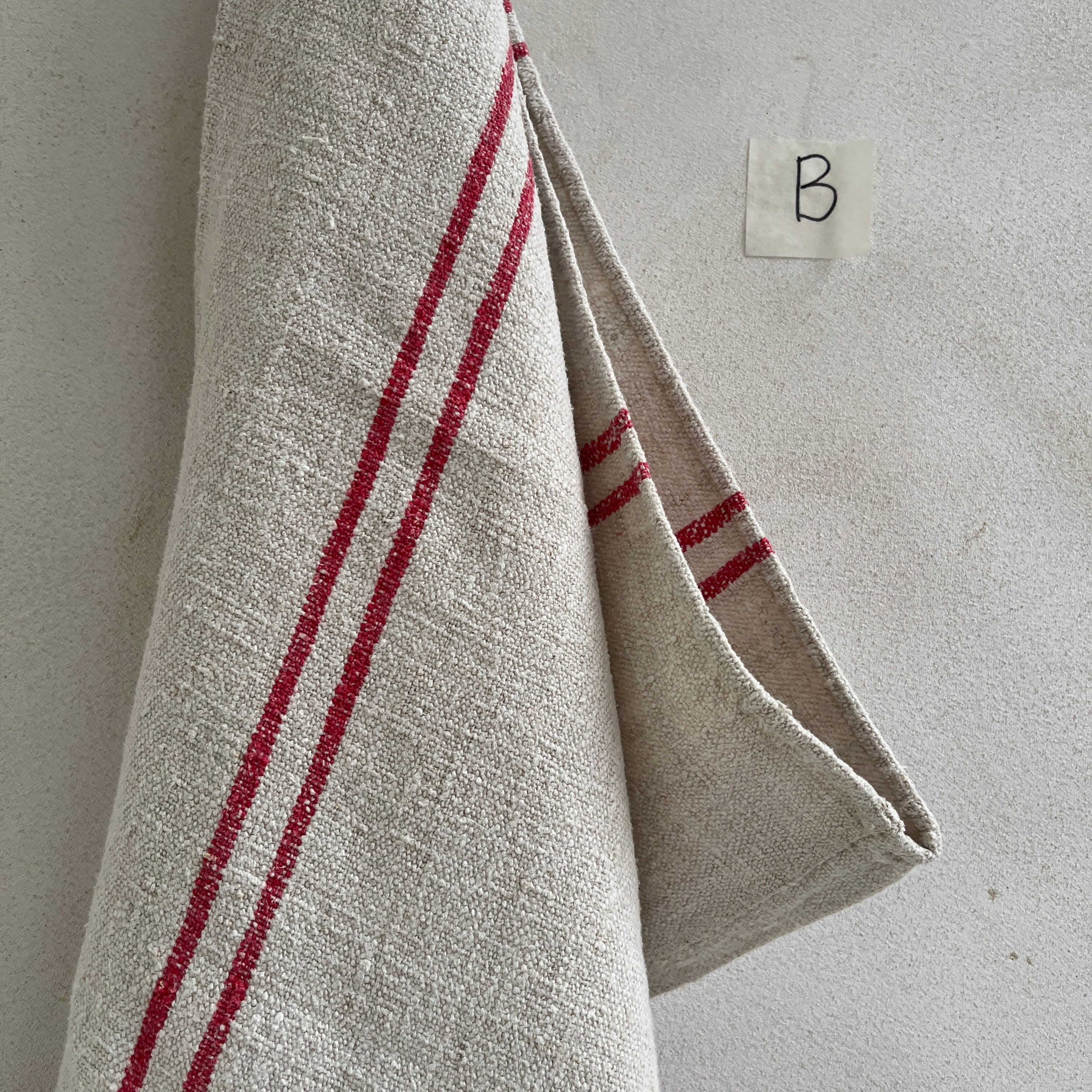 Antique French Grain Sack - Image 6