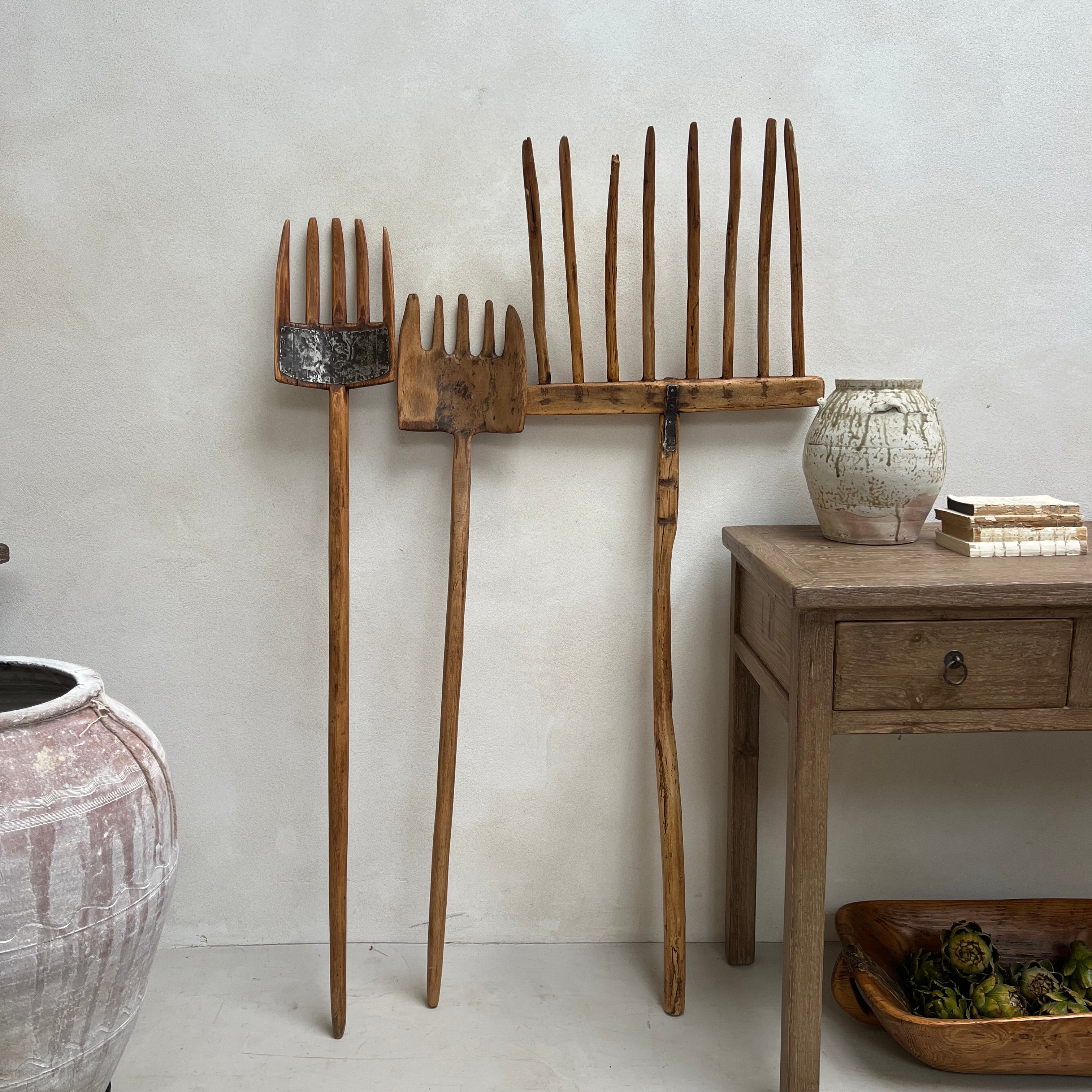 Antique French pitchfork | No:1 - Image 3
