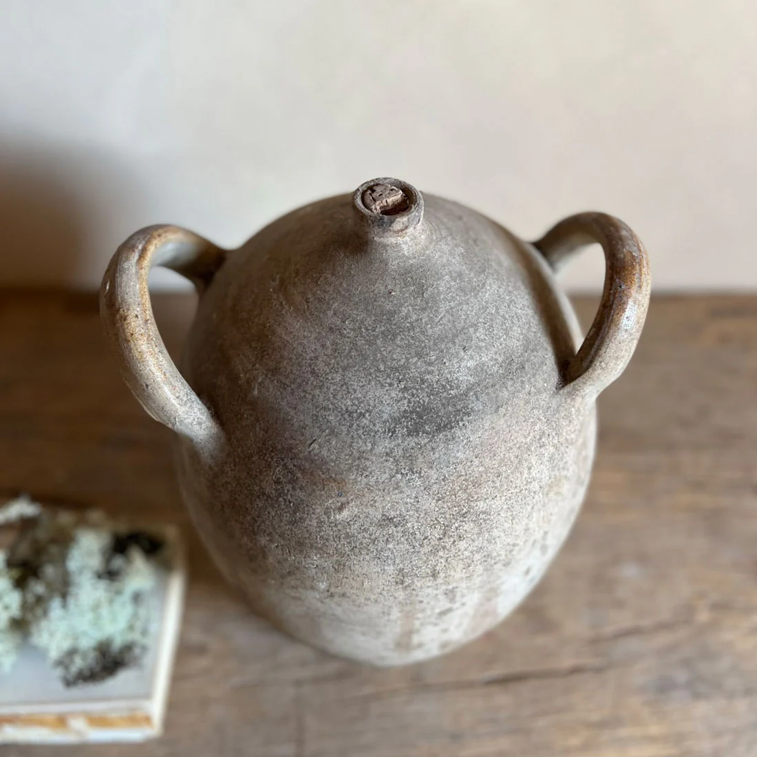 Antique French terracotta pot | Huilier - Image 3
