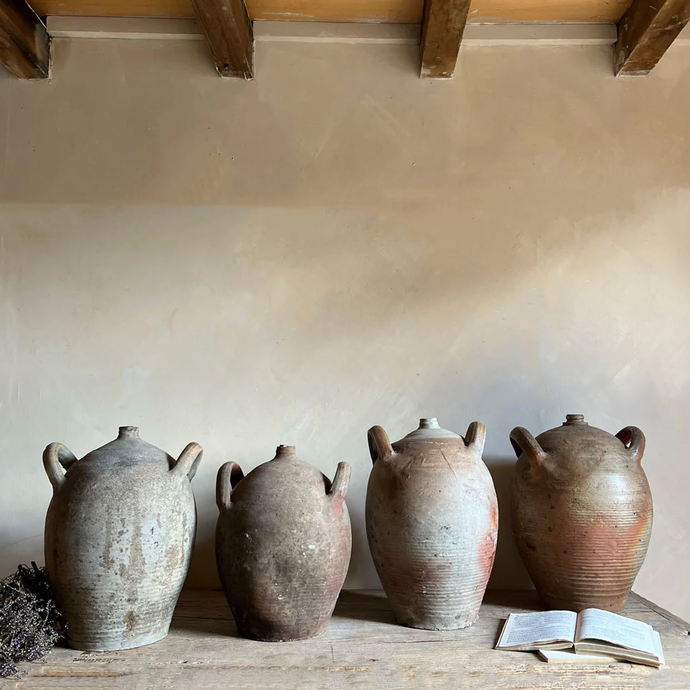 Antique French terracotta pot | Huilier - Image 5