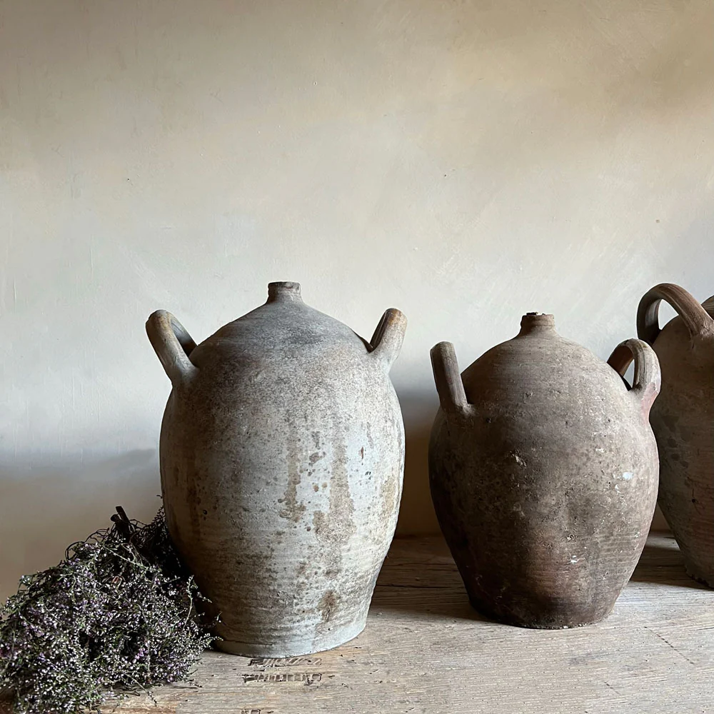 Antique French terracotta pot | Huilier - Image 6