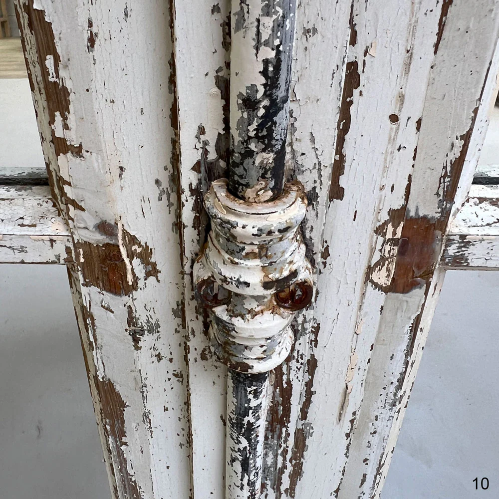 Antique French Window Mirrors - Image 12