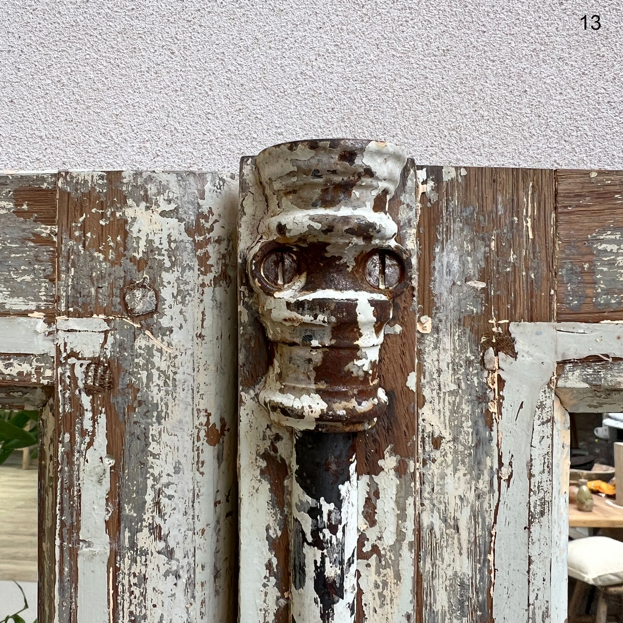 Antique French Window Mirrors - Image 17