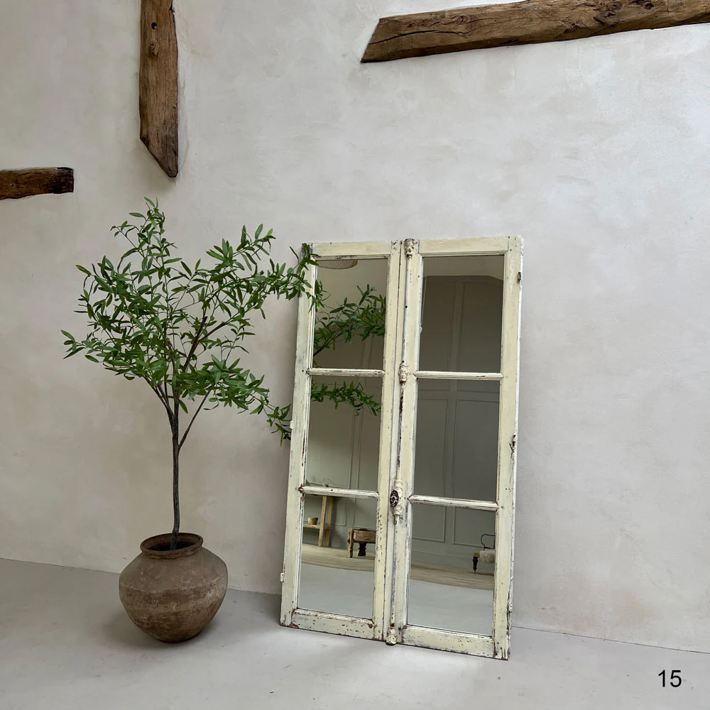 Antique French Window Mirrors - Image 20