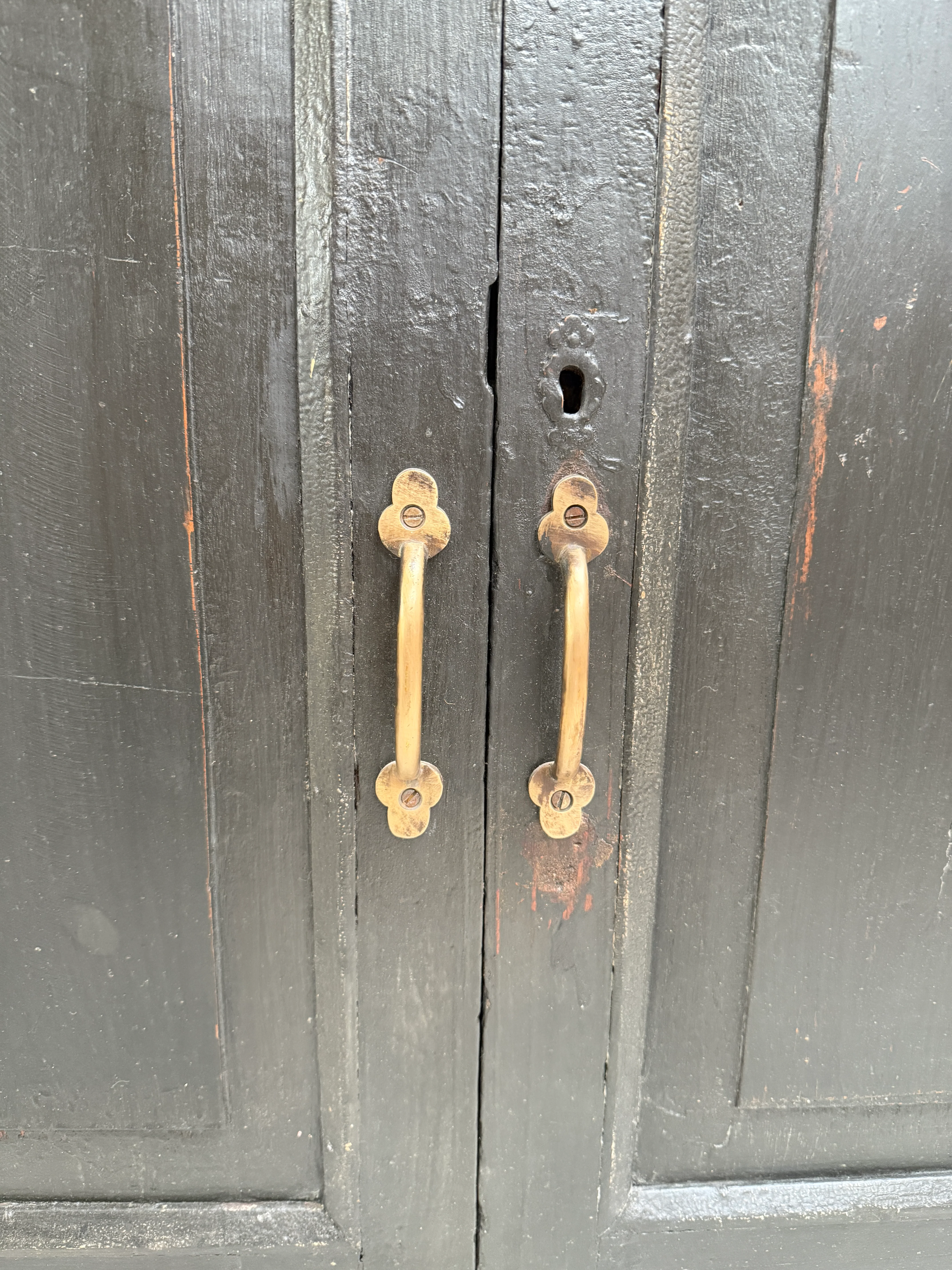 Antique glazed Cabinet Benson - Image 8